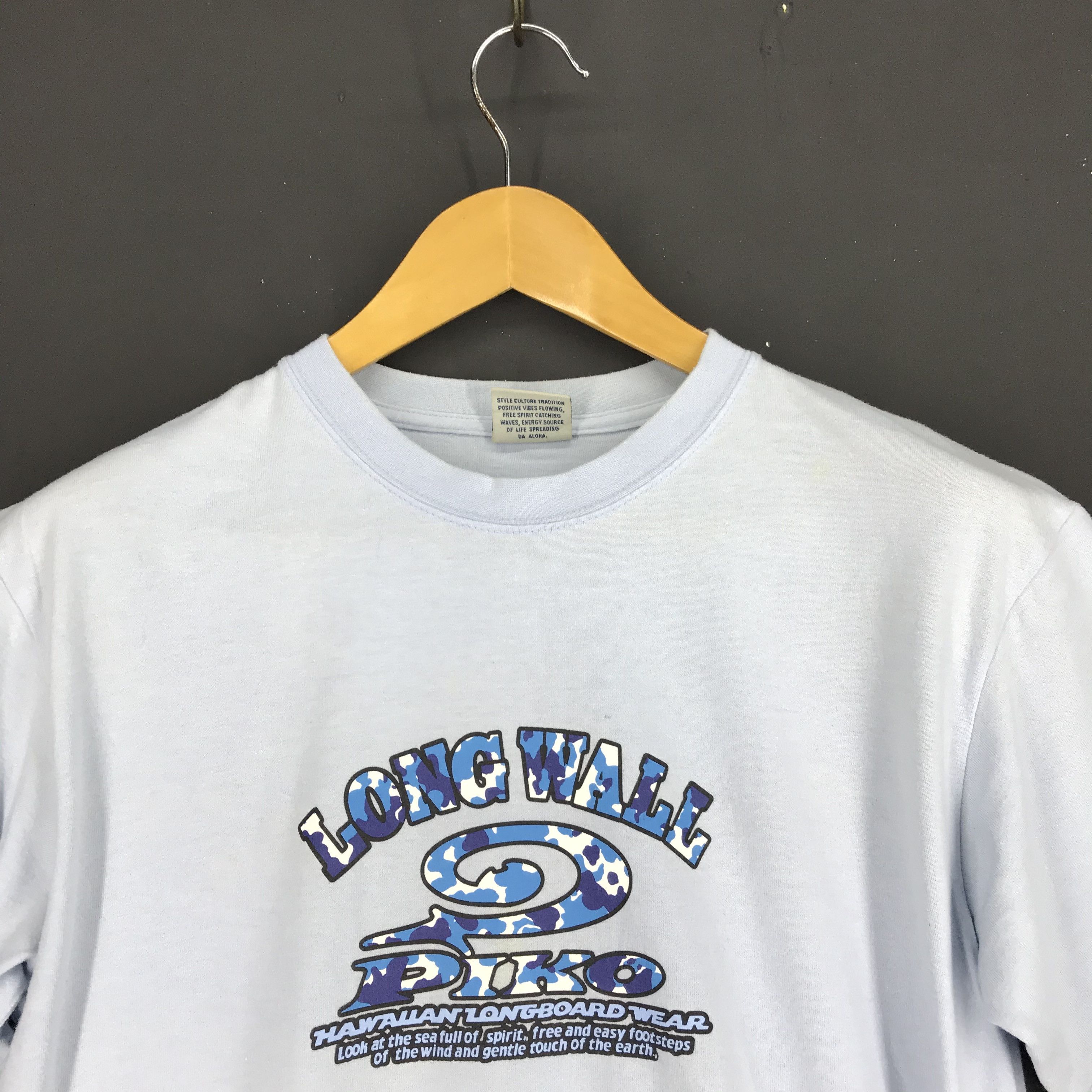 Other PIKO HAWAIIAN LONGBOARD Crew Neck T Shirt #2372-82 Size US M / EU 48-50 / 2 - 2 Thumbnail