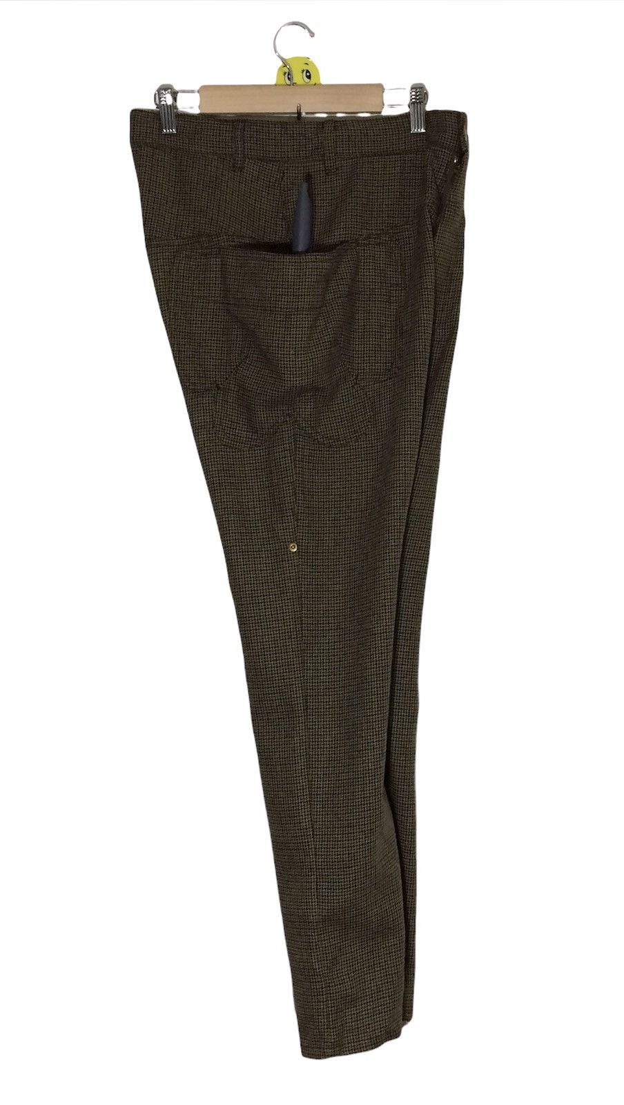 Vintage Mercibeaucoup Herringbone Wool Pants Big Pocket