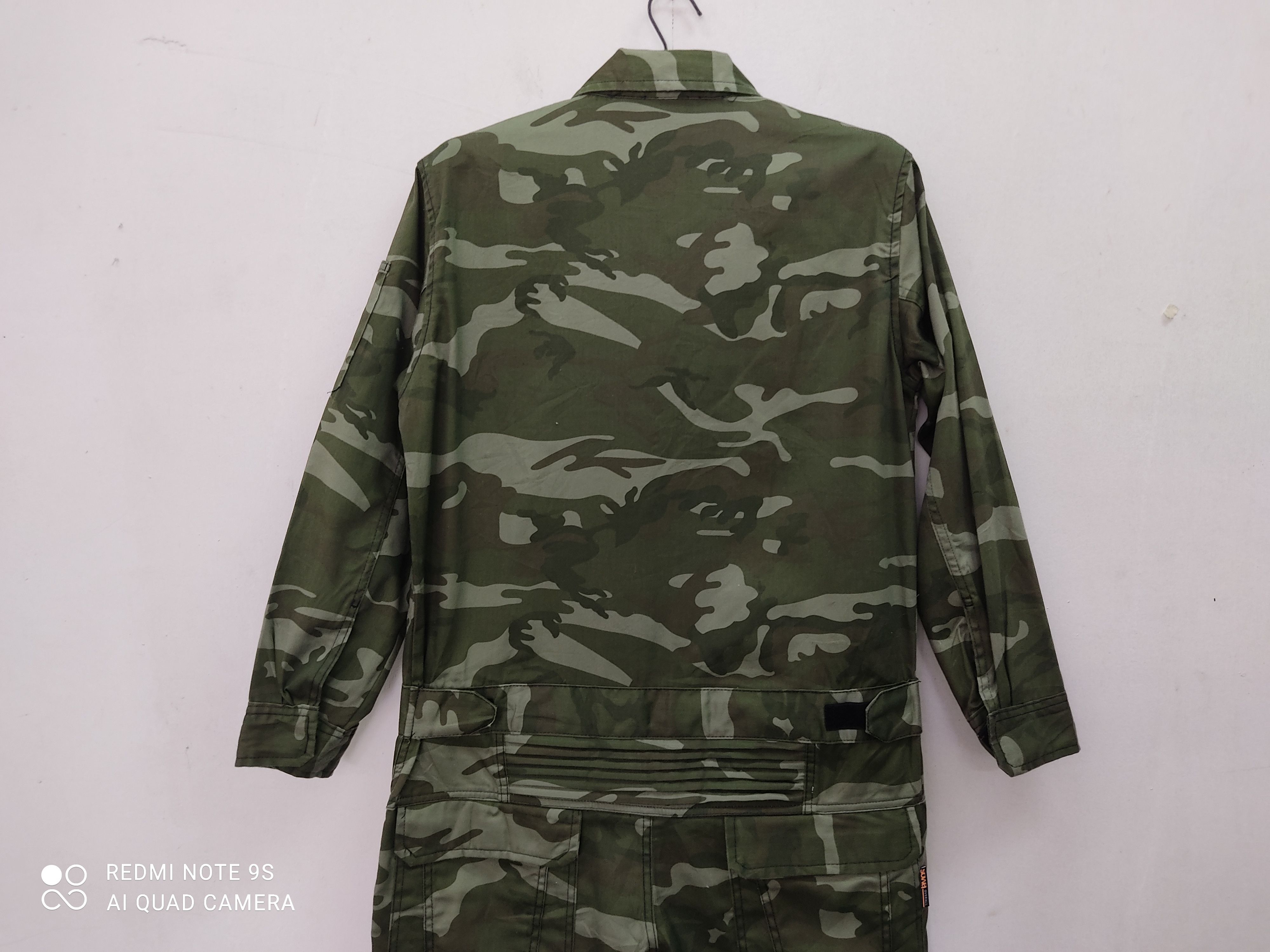 Japanese Brand Worker Camo Army Sowa Coverall Size US 38 / EU 54 - 11 Thumbnail