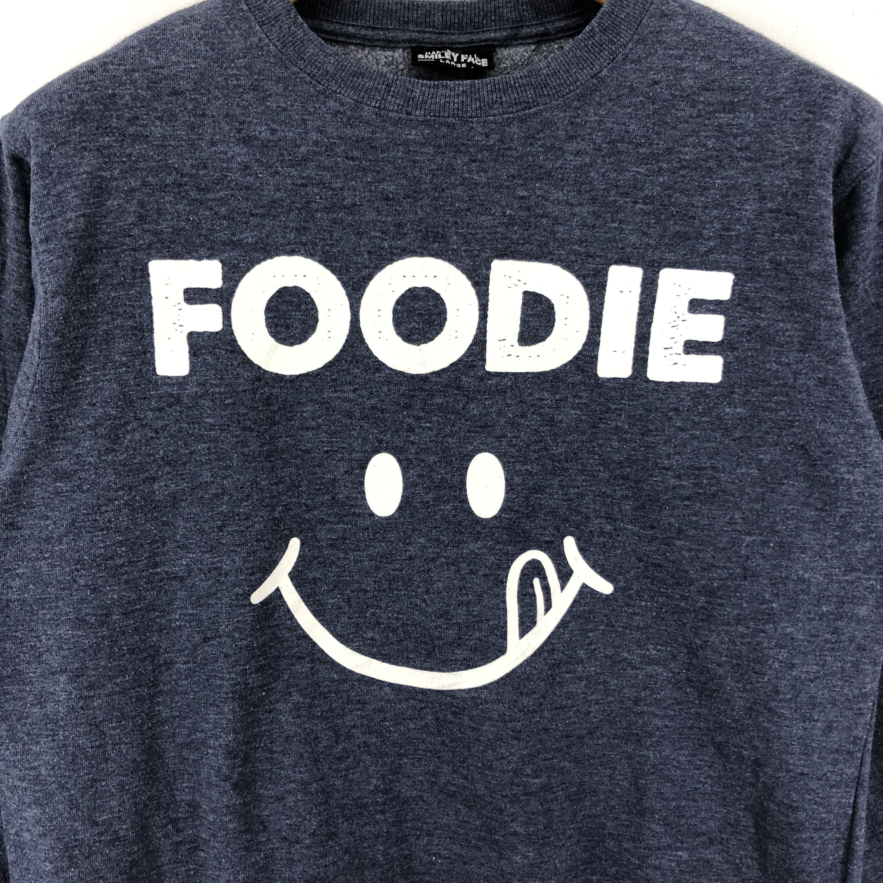 Japanese Brand HARVEY BALL SMILEY FACE Crew Neck Sweatshirt #1992-44 Size US M / EU 48-50 / 2 - 2 Thumbnail