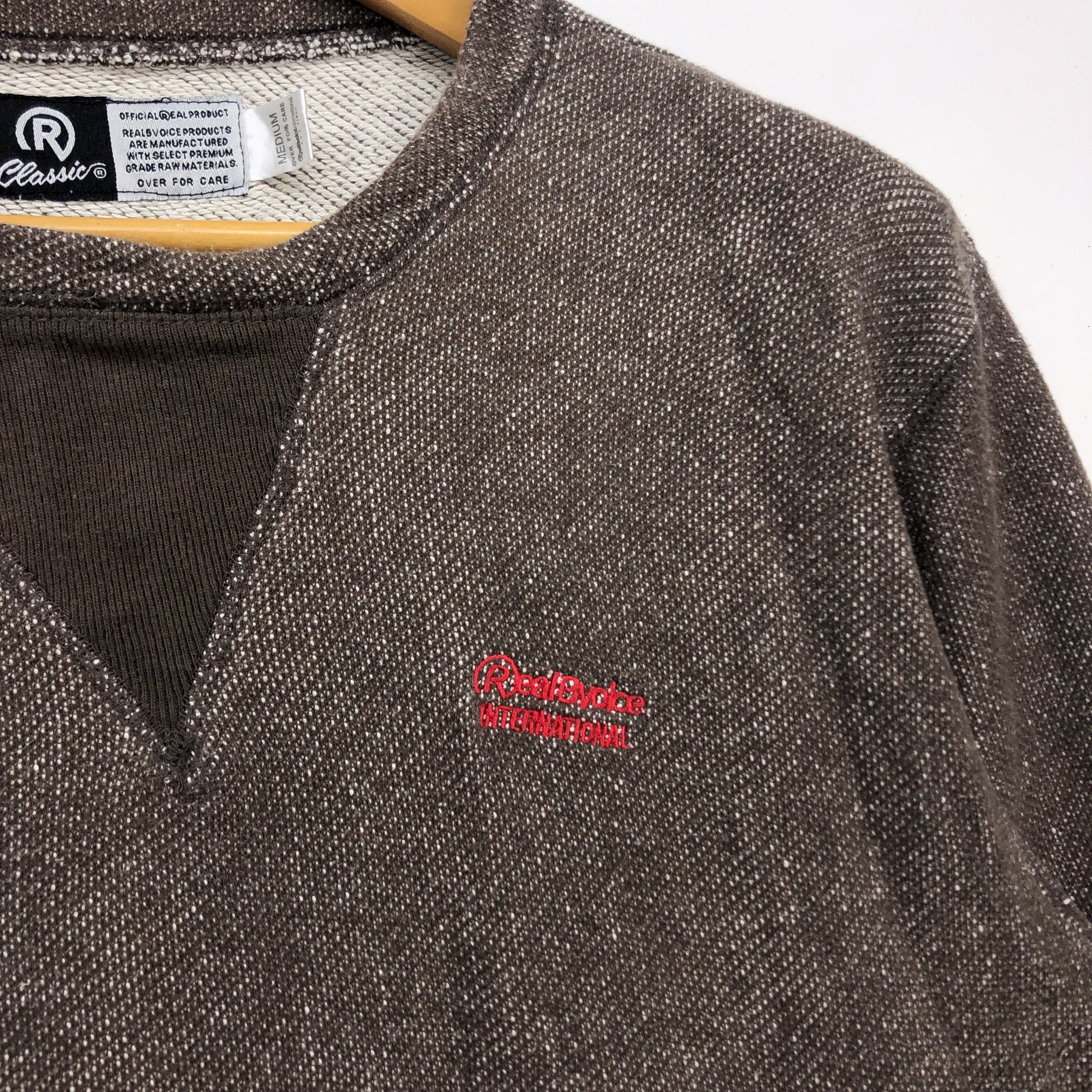 Japanese Brand REAL B VOICE Crew Neck Sweatshirt #1119-39 Size US L / EU 52-54 / 3 - 2 Thumbnail