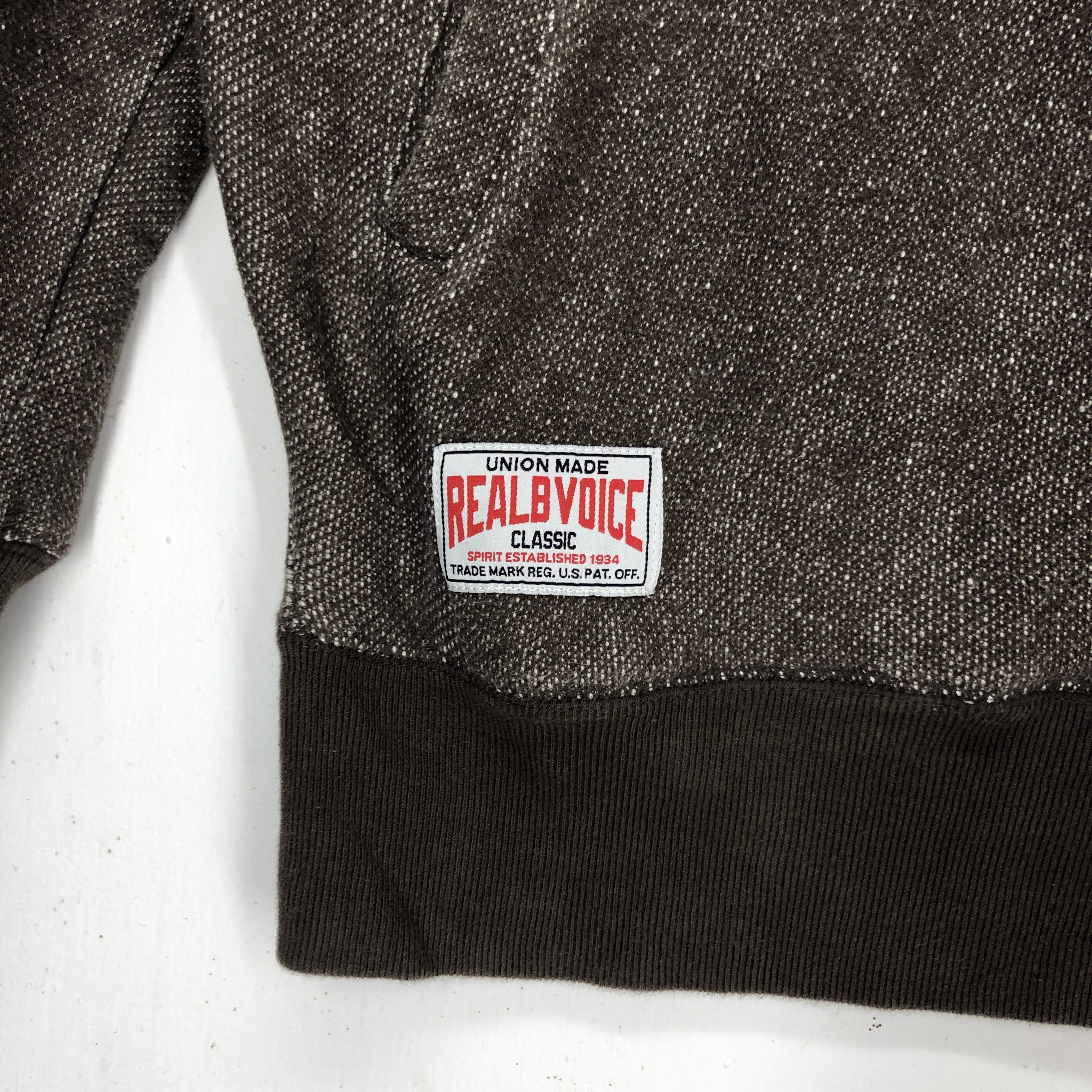 Japanese Brand REAL B VOICE Crew Neck Sweatshirt #1119-39 Size US L / EU 52-54 / 3 - 3 Thumbnail