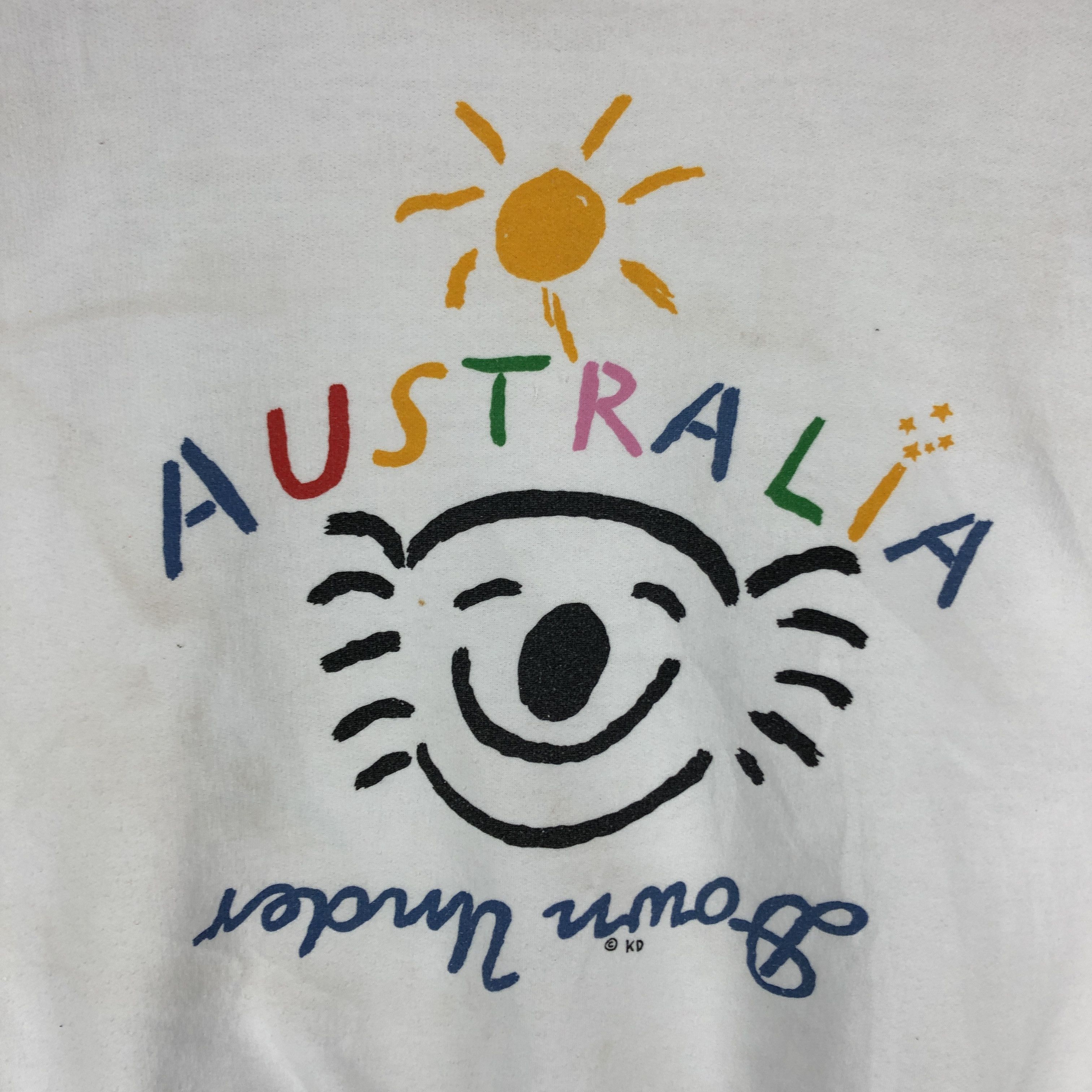 Vintage Vintage AUSTRALIA by DOWN UNDER Sweatshirt #2115-72 Size US M / EU 48-50 / 2 - 2 Thumbnail