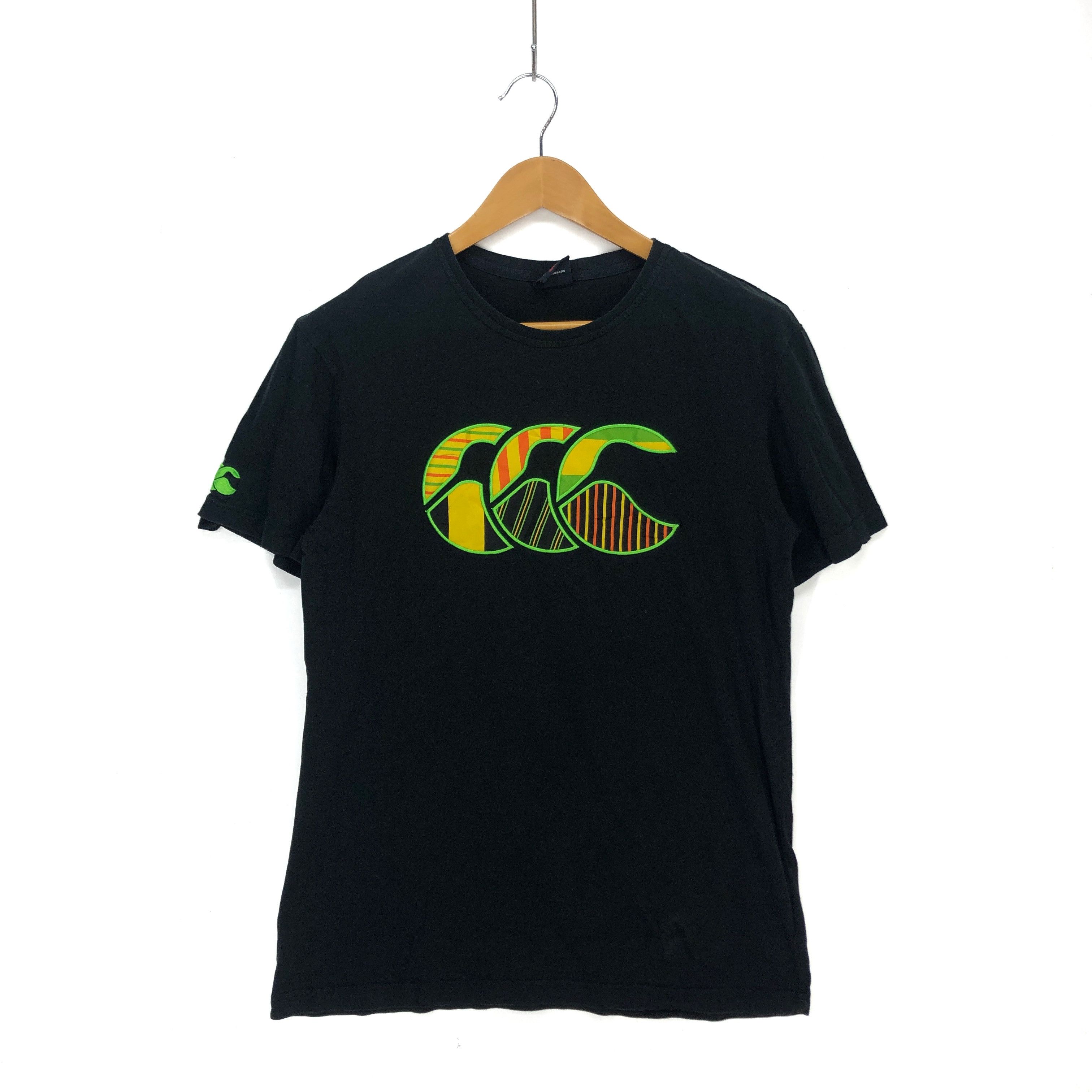 Canterbury of New Zealand CANTERBURY Glow In The Dark Crew Neck T Shirt #1184-42 Size US M / EU 48-50 / 2 - 1 Thumbnail