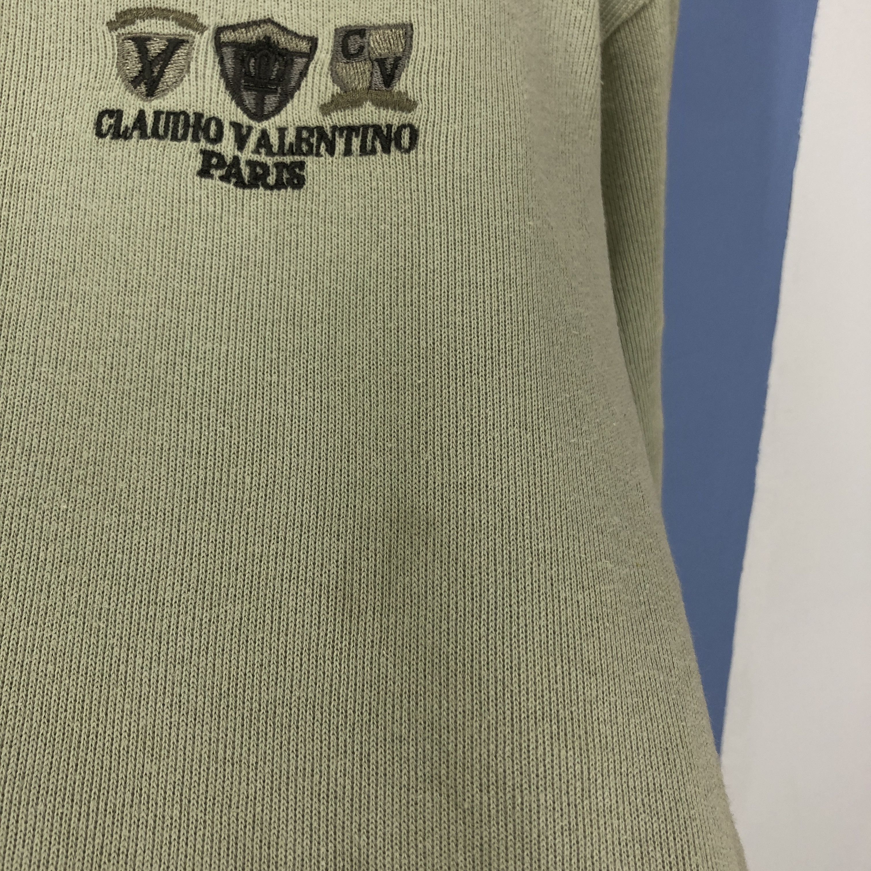Other CLAUDIO VALENTINO PARIS Crew Neck Sweatshirt #1035/T Size US M / EU 48-50 / 2 - 4 Thumbnail