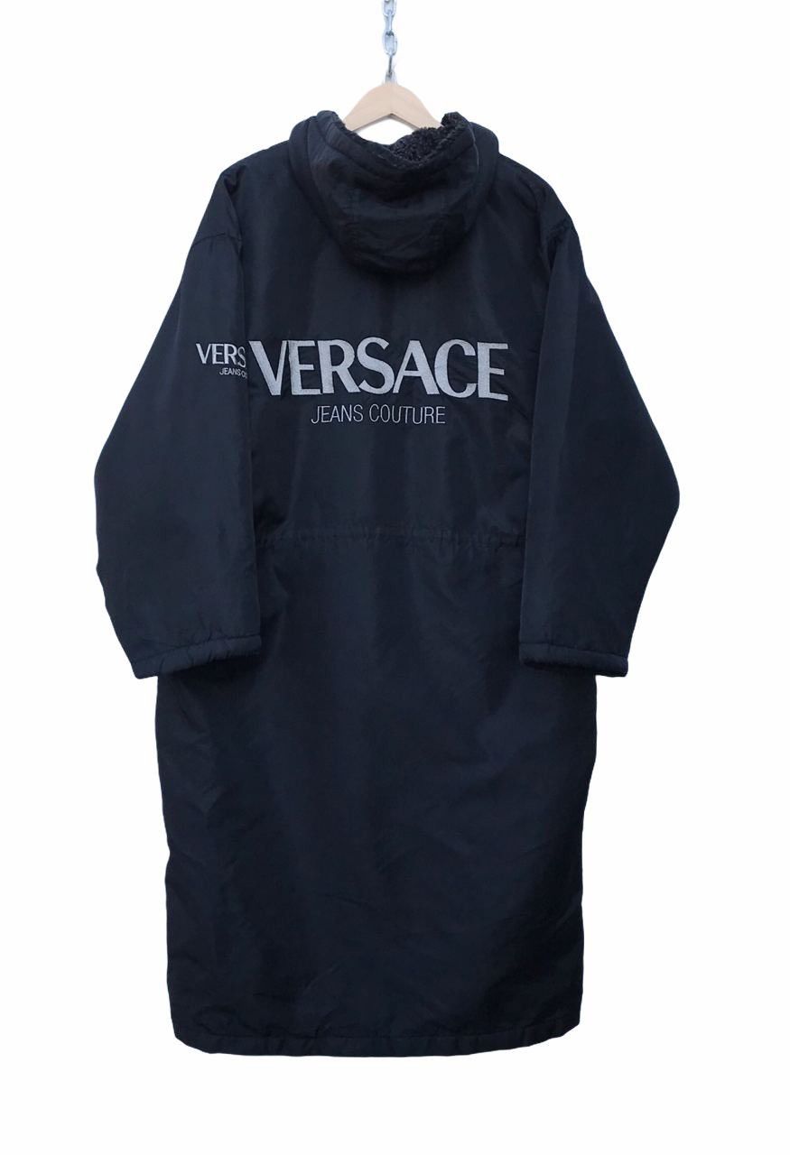 Versace Vintage Versace Jeans Couture Long Jacket Hoodie Size US XL / EU 56 / 4 - 2 Thumbnail
