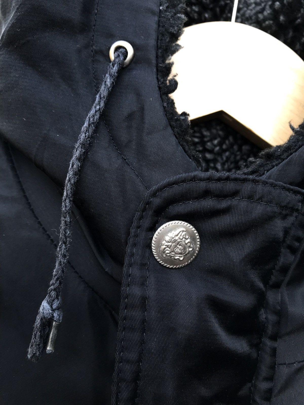 Versace Vintage Versace Jeans Couture Long Jacket Hoodie Size US XL / EU 56 / 4 - 5 Thumbnail