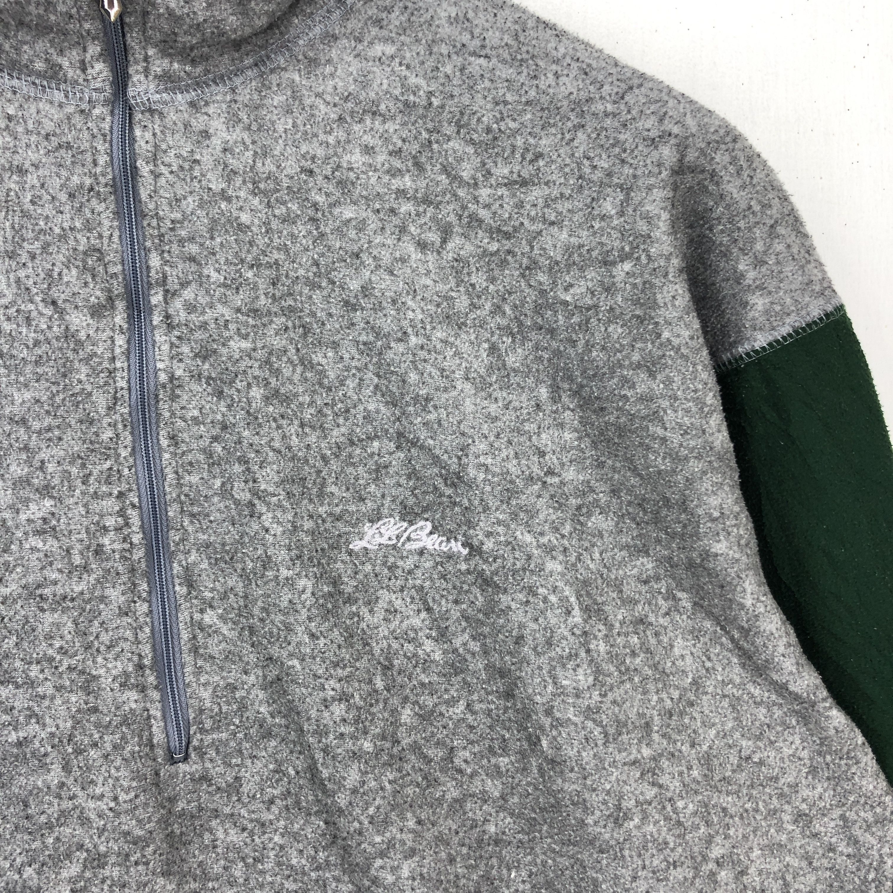 L.L. Bean 90s Vintage L.L BEAN Turtle Neck Fleece #1646-61 Size US L / EU 52-54 / 3 - 2 Thumbnail