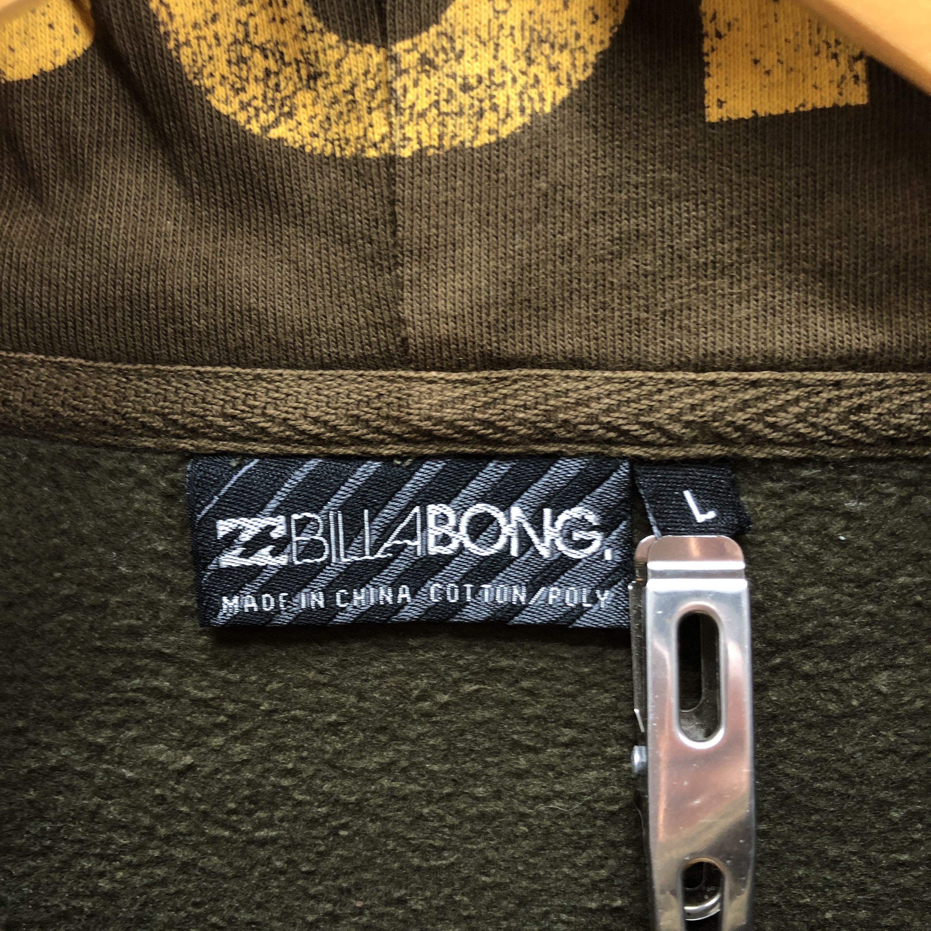Billabong BILLABONG Hoodie Pullover Rare Design #0846/AE Size US M / EU 48-50 / 2 - 9 Thumbnail