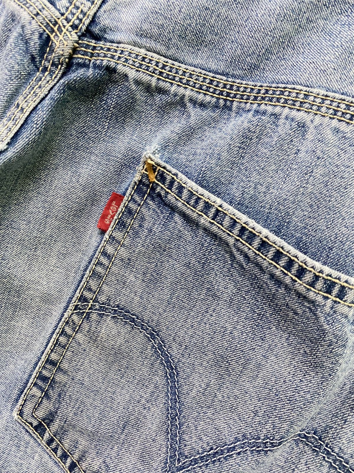 Levi's × Vintage Vintage LEVIS Carpenter Workwear Distressed Denim - L15 Size US 32 / EU 48 - 14 Thumbnail