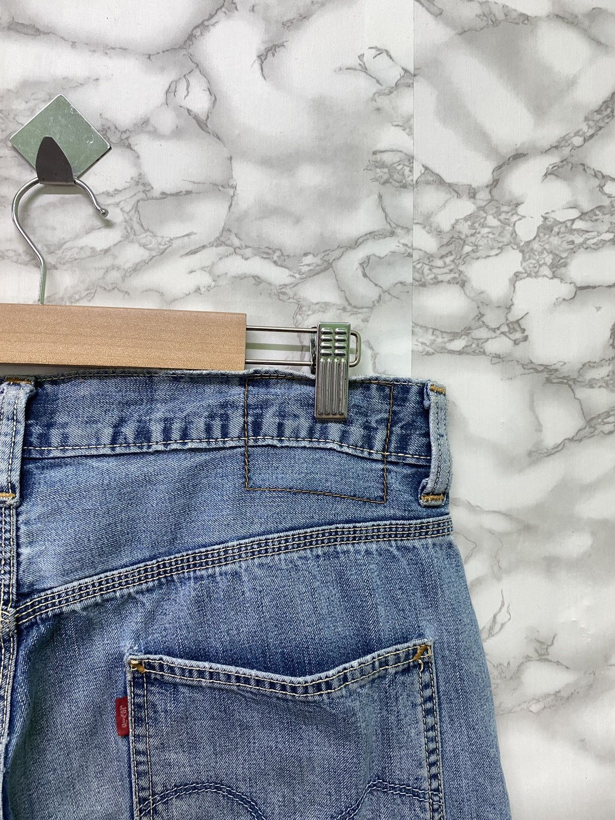 Levi's × Vintage Vintage LEVIS Carpenter Workwear Distressed Denim - L15 Size US 32 / EU 48 - 15 Thumbnail