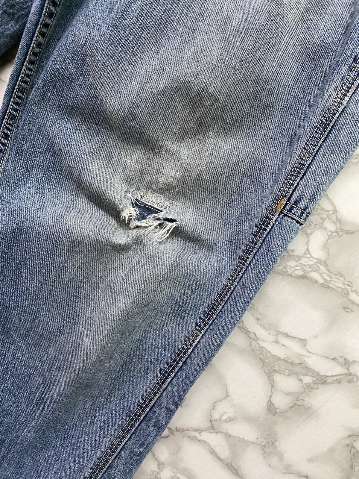 Levi's × Vintage Vintage LEVIS Carpenter Workwear Distressed Denim - L15 Size US 32 / EU 48 - 7 Thumbnail