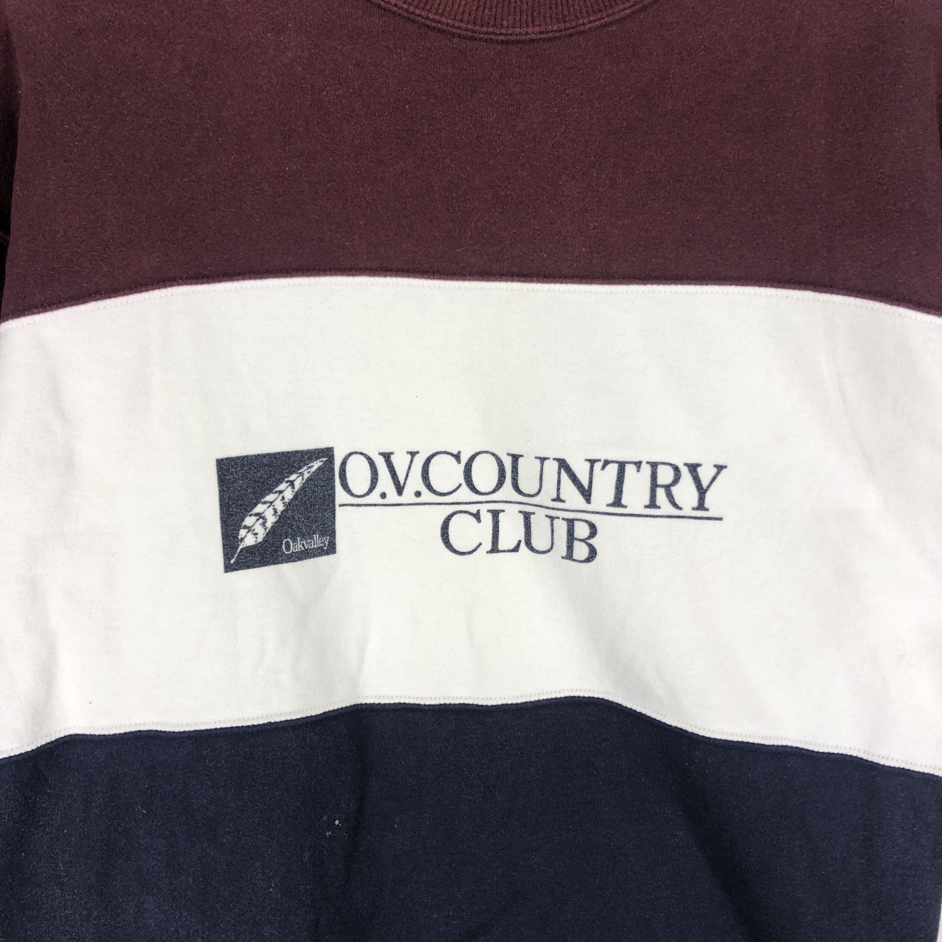 Other OAK VALLEY Country Club Crew Neck Sweatshirt #2129-73 Size US M / EU 48-50 / 2 - 2 Thumbnail
