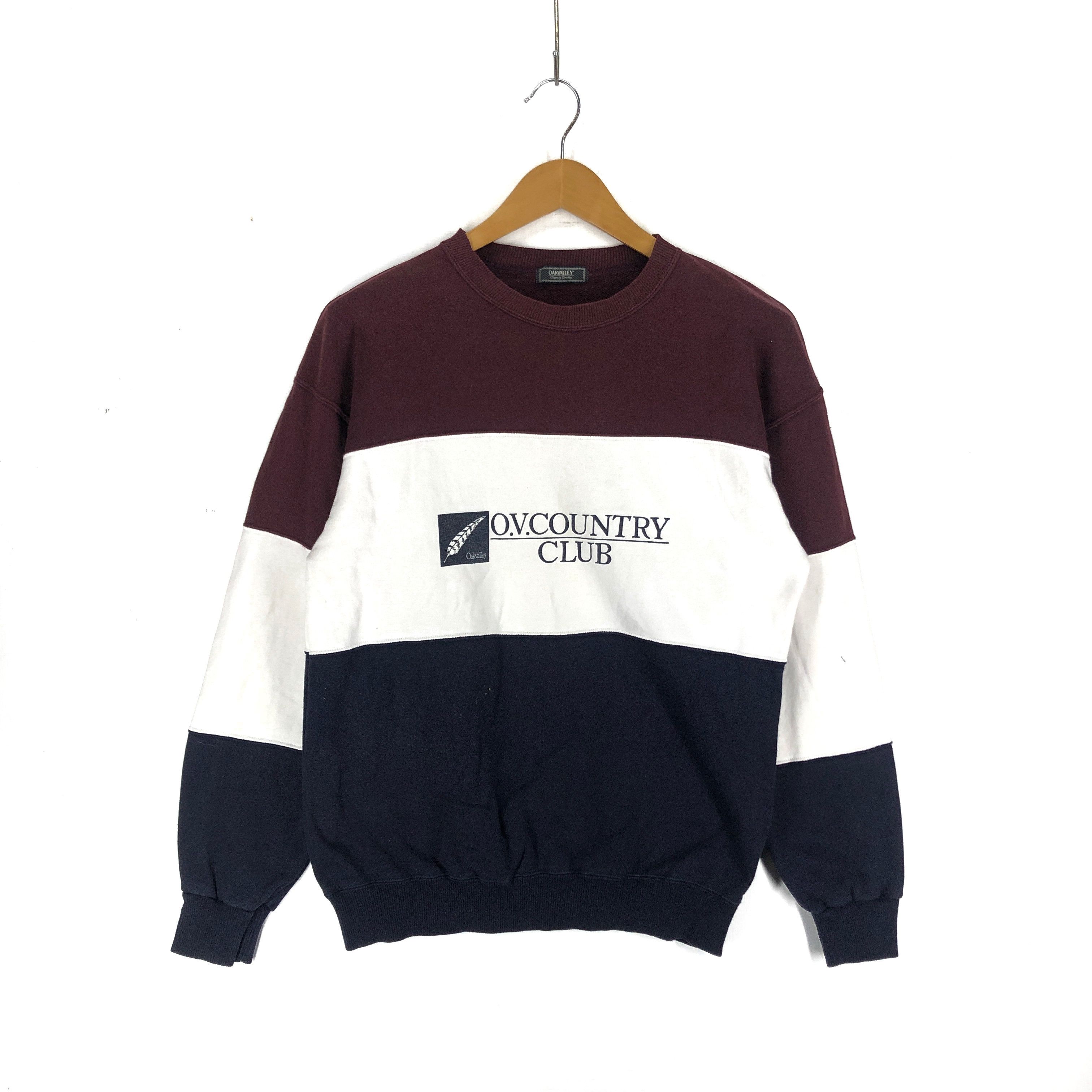 Other OAK VALLEY Country Club Crew Neck Sweatshirt #2129-73 Size US M / EU 48-50 / 2 - 1 Thumbnail