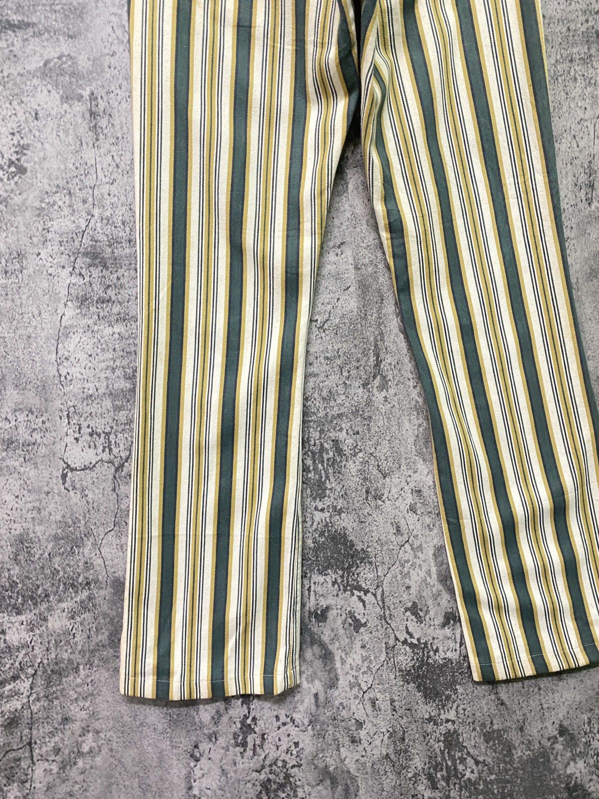 Levi's × Vintage 🔥 Levis Silvertab Striped Bootcut Flare Pants Size US 26 / EU 42 - 14 Thumbnail