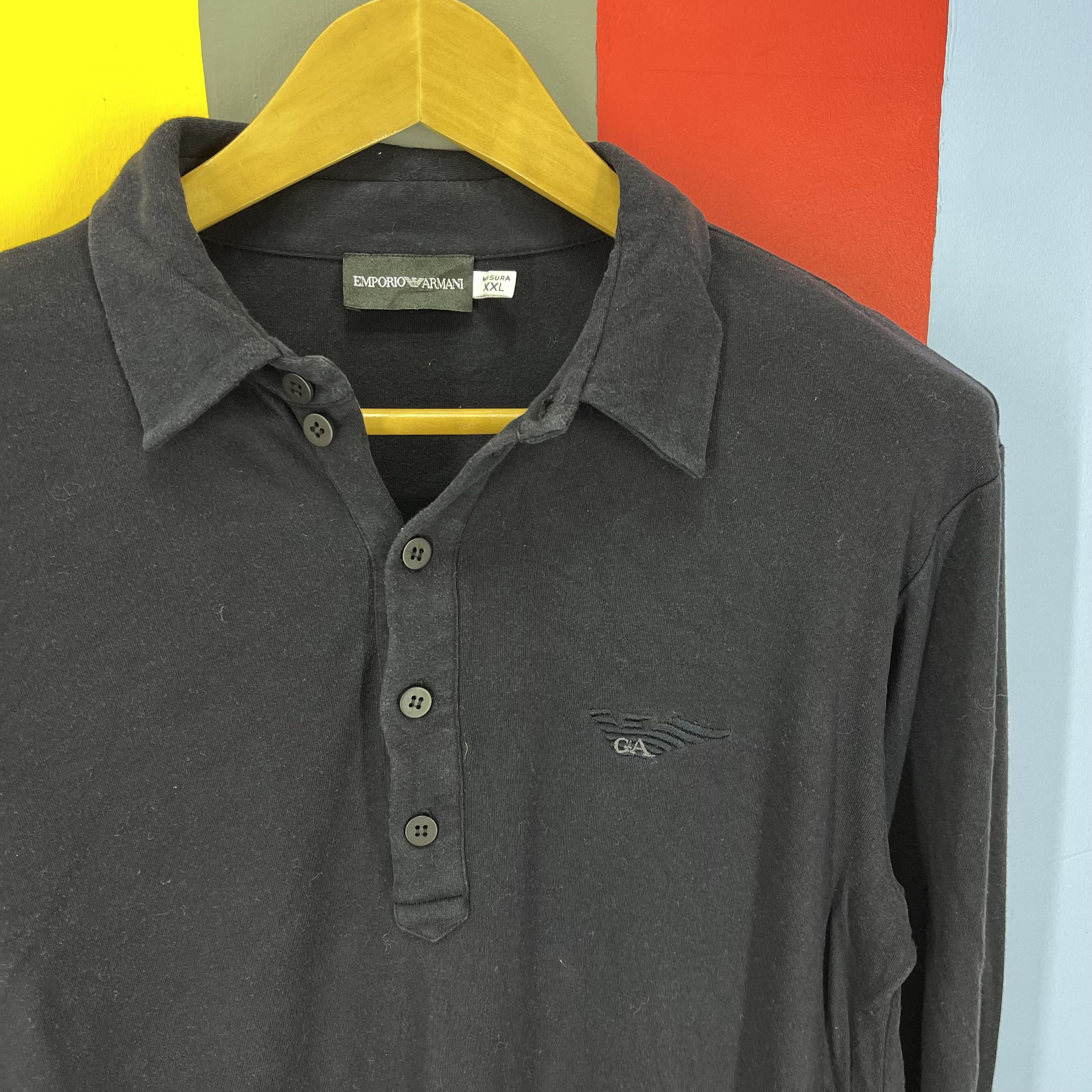Emporio Armani EMPORIO ARMANI Long Sleeve T Shirt #1149/AO Size US S / EU 44-46 / 1 - 2 Thumbnail