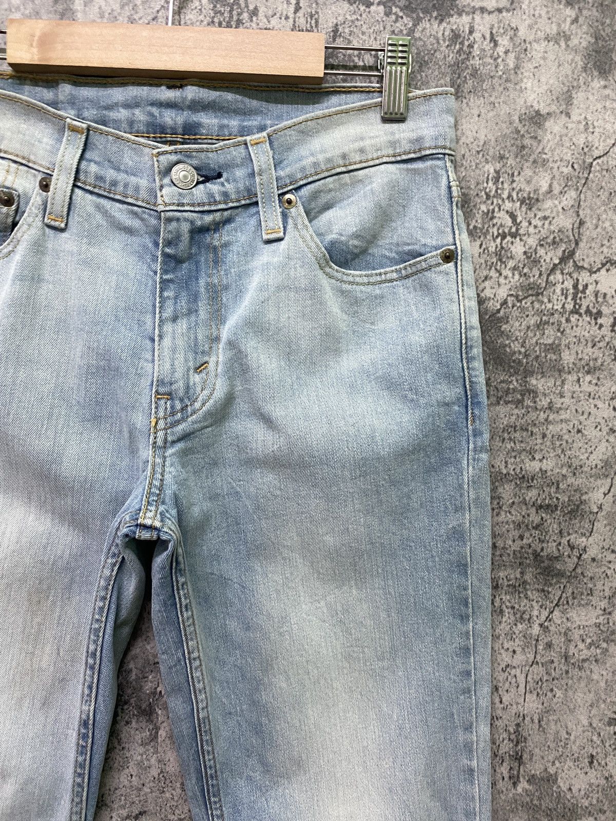 Levi's × Levi's Vintage Clothing × Vintage 🔥Levi's 511 Jeans Light Washed Denim Size US 28 / EU 44 - 6 Thumbnail