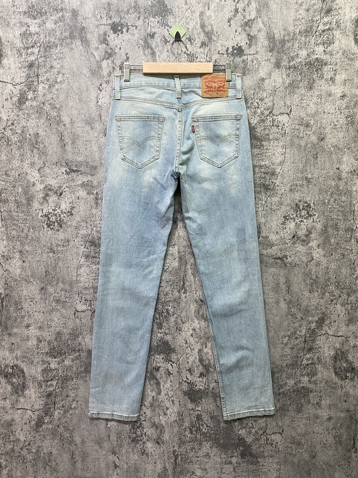 image of Levis x Levis Vintage Clothing Levi's 511 Jeans Light Washed Denim in Blue, Men's (Size 28)