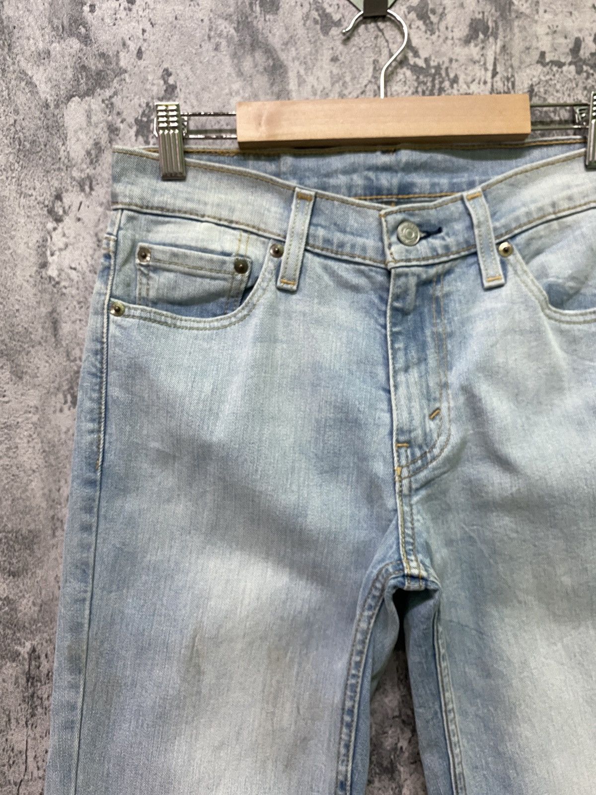 Levi's × Levi's Vintage Clothing × Vintage 🔥Levi's 511 Jeans Light Washed Denim Size US 28 / EU 44 - 5 Thumbnail