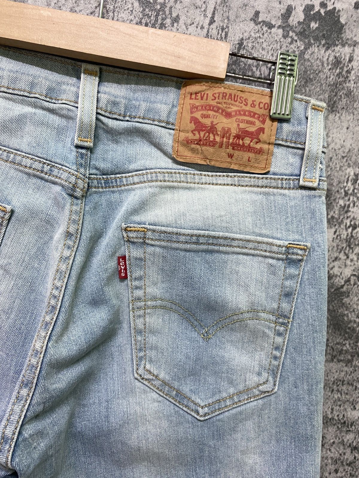 Levi's × Levi's Vintage Clothing × Vintage 🔥Levi's 511 Jeans Light Washed Denim Size US 28 / EU 44 - 8 Thumbnail