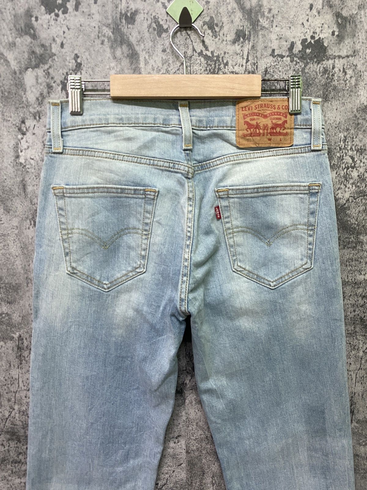 Levi's × Levi's Vintage Clothing × Vintage 🔥Levi's 511 Jeans Light Washed Denim Size US 28 / EU 44 - 2 Thumbnail