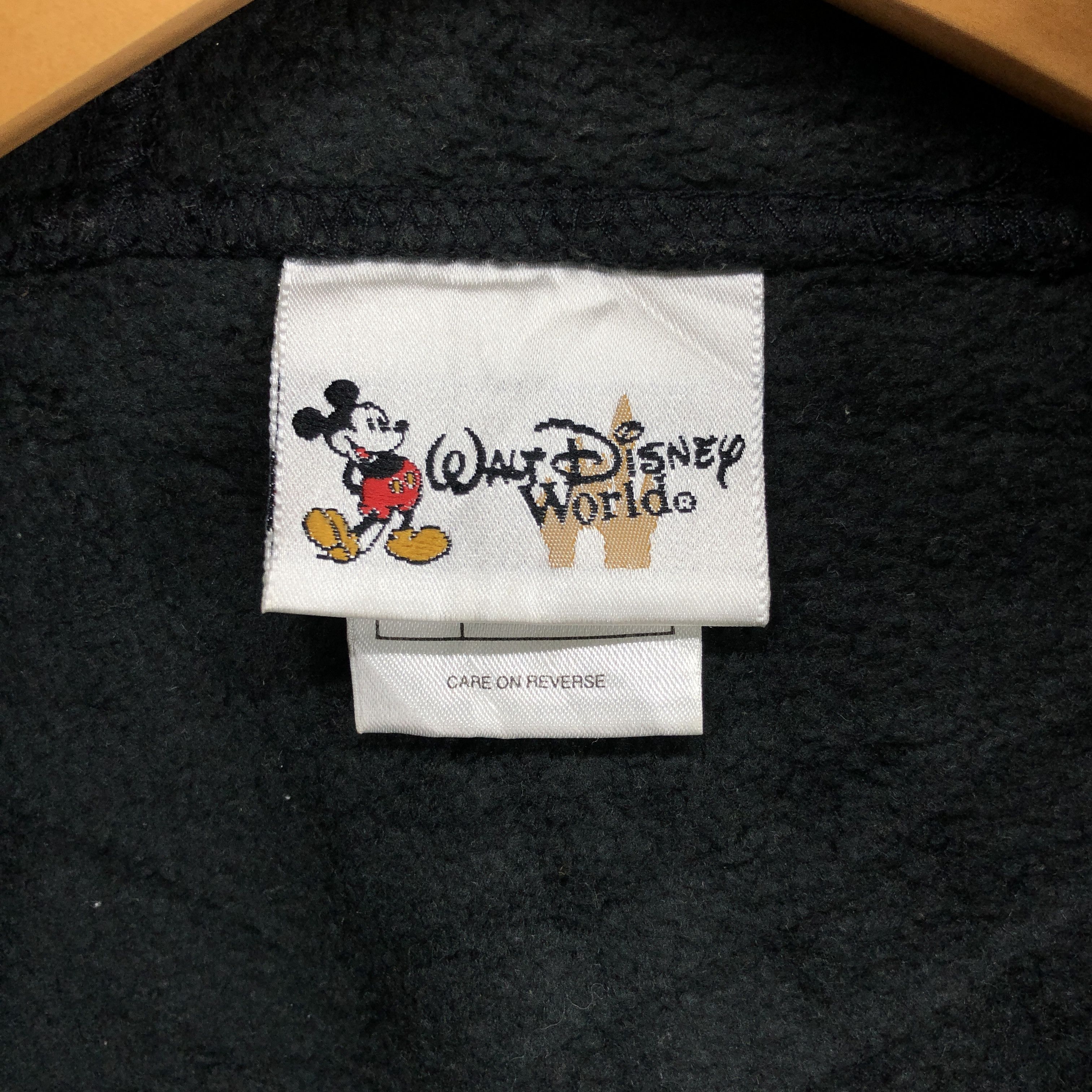 Disney 90s Vintage WALT DISNEY WORLD Mickey Mouse Fleece #053/C Size US M / EU 48-50 / 2 - 4 Thumbnail