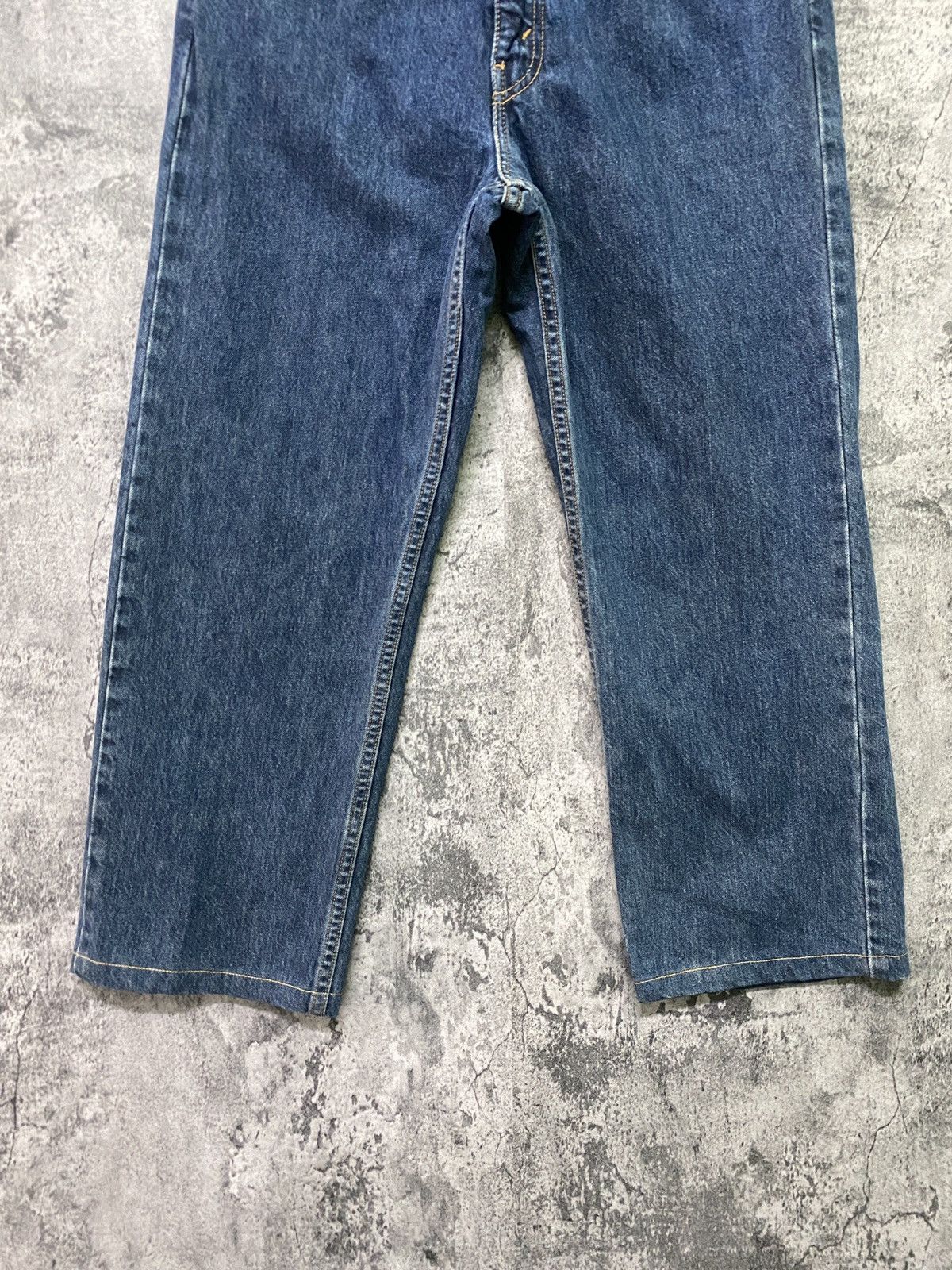 Levi's × Levi's Vintage Clothing × Vintage Vintage Levi's Orange Tab BLue Cropped Denim Jeans Size US 29 - 7 Thumbnail