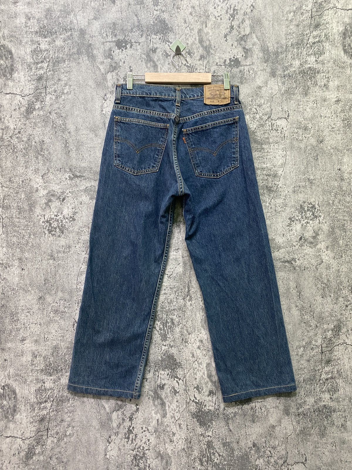 Levi's × Levi's Vintage Clothing × Vintage Vintage Levi's Orange Tab BLue Cropped Denim Jeans Size US 29 - 1 Thumbnail