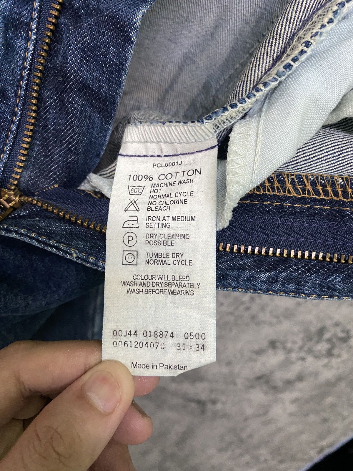 Levi's × Levi's Vintage Clothing × Vintage Vintage Levi's Orange Tab BLue Cropped Denim Jeans Size US 29 - 15 Thumbnail