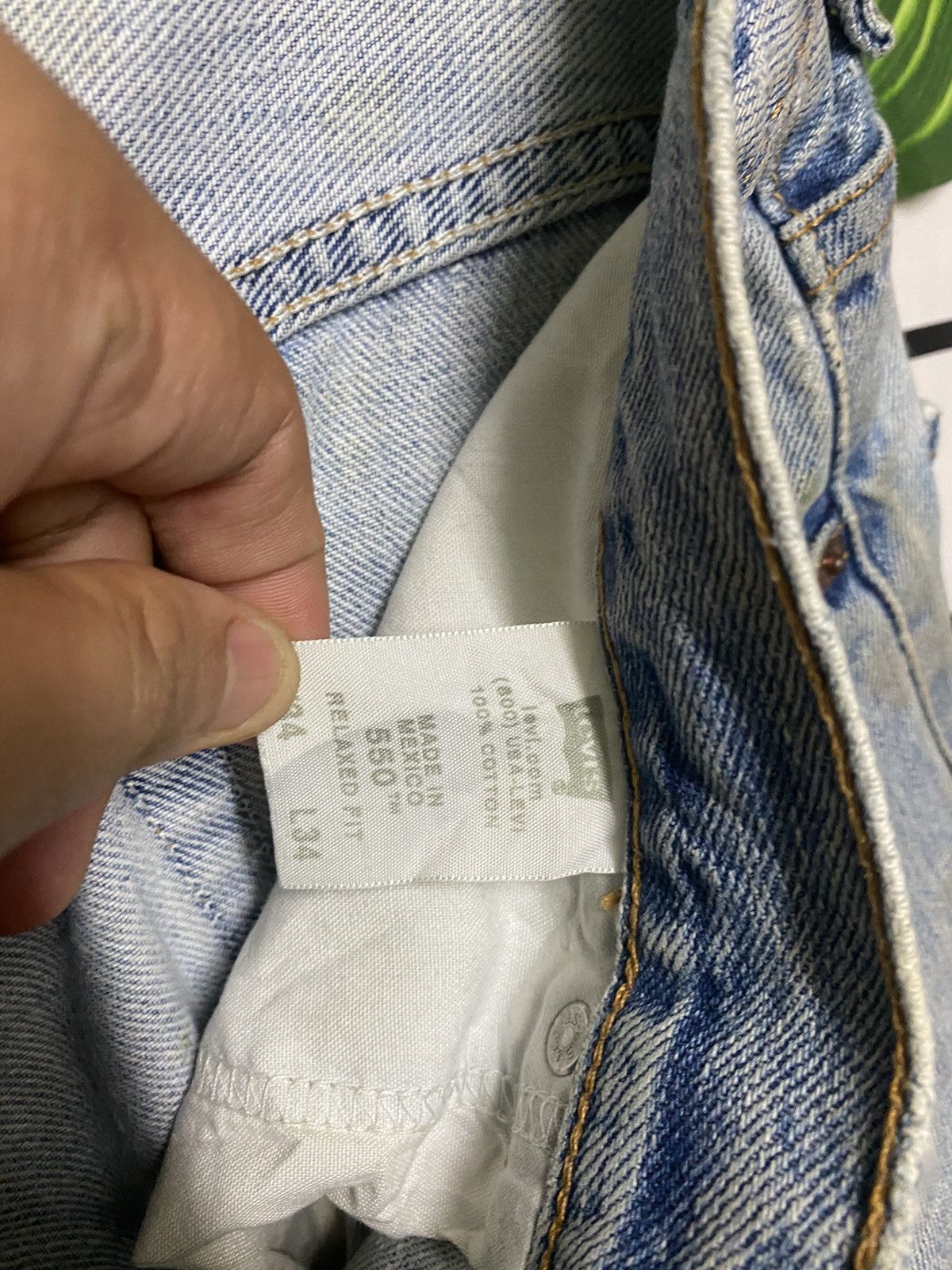 Levi's × Levi's Vintage Clothing × Vintage Vintage Levis 550 Light Wash Dirty Relaxed Fit Jeans-L24 Size US 34 / EU 50 - 17 Thumbnail