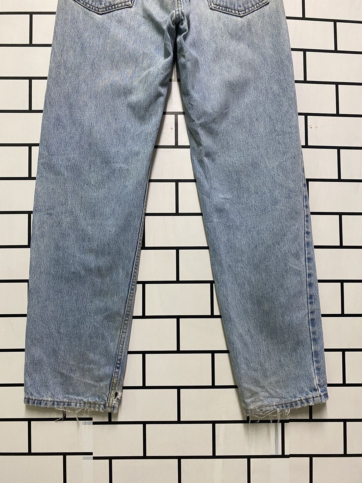Levi's × Levi's Vintage Clothing × Vintage Vintage Levis 550 Light Wash Dirty Relaxed Fit Jeans-L24 Size US 34 / EU 50 - 16 Thumbnail