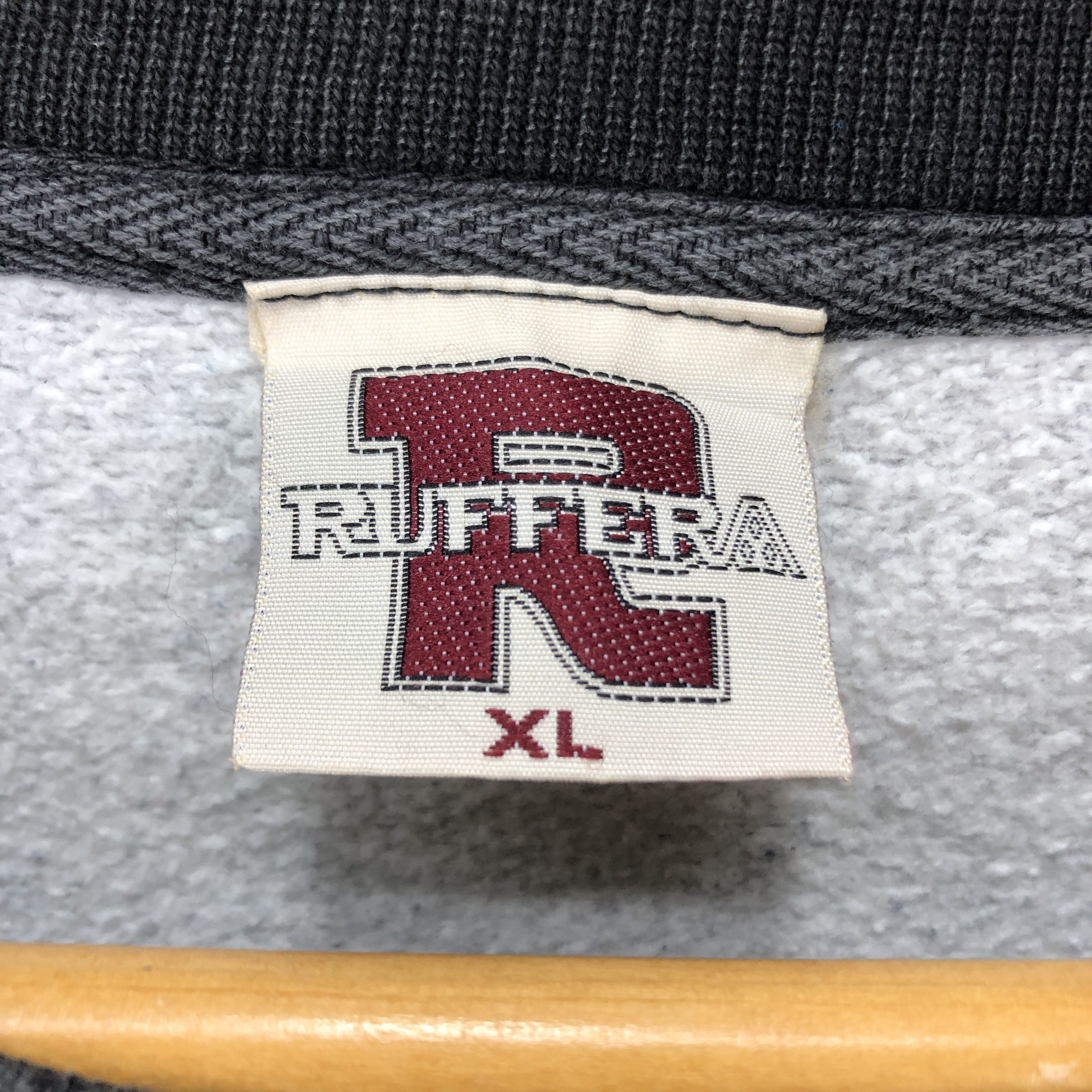 Vintage 90s Vintage RUFFERA CLOTHING Crew Neck Sweatshirt #1034/J Size US XL / EU 56 / 4 - 9 Thumbnail