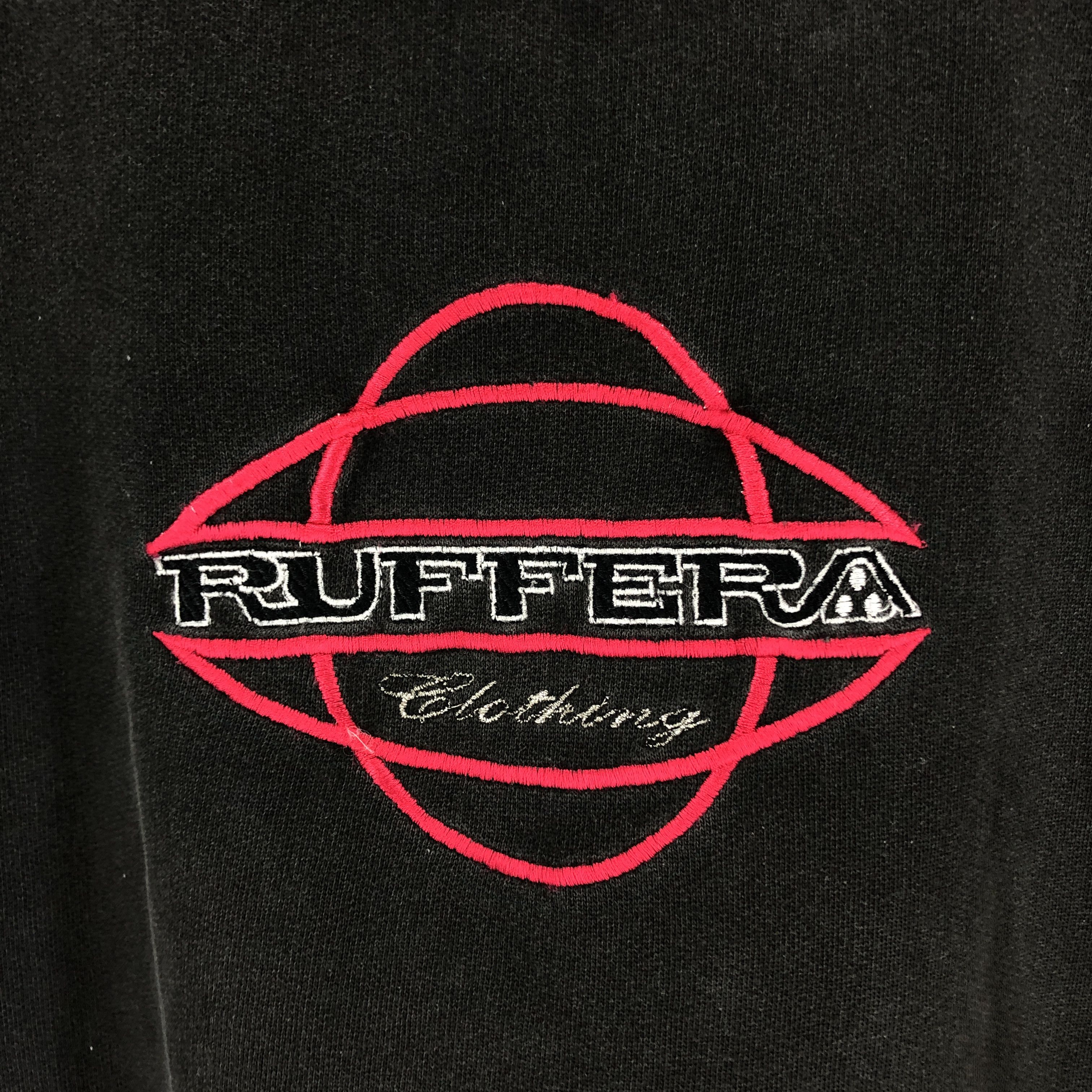 Vintage 90s Vintage RUFFERA CLOTHING Crew Neck Sweatshirt #1034/J Size US XL / EU 56 / 4 - 3 Thumbnail