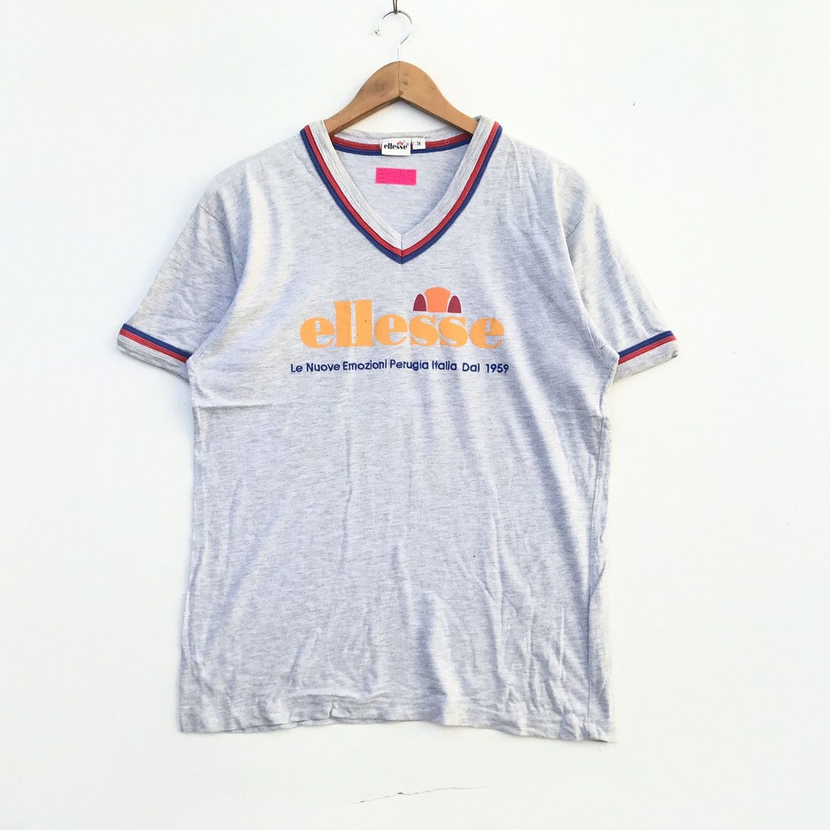 Ellesse × Vintage RARE!!! Vintage Ellesse Perugia Italia Big Logo Size US M / EU 48-50 / 2 - 1 Thumbnail