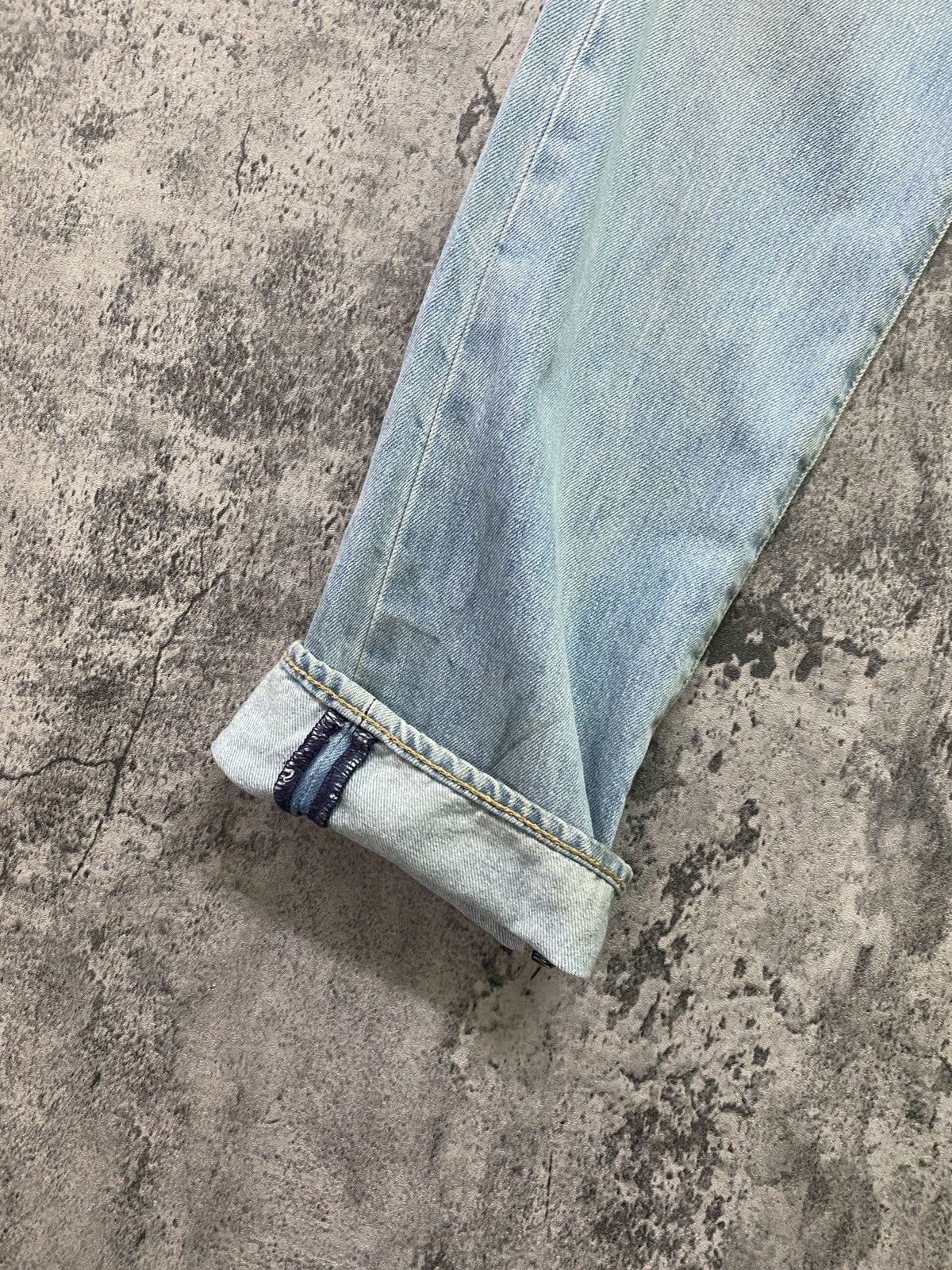 Levi's × Vintage Vintage LEVIS 501 Light Wash Denim -L59 Size US 30 / EU 46 - 19 Thumbnail