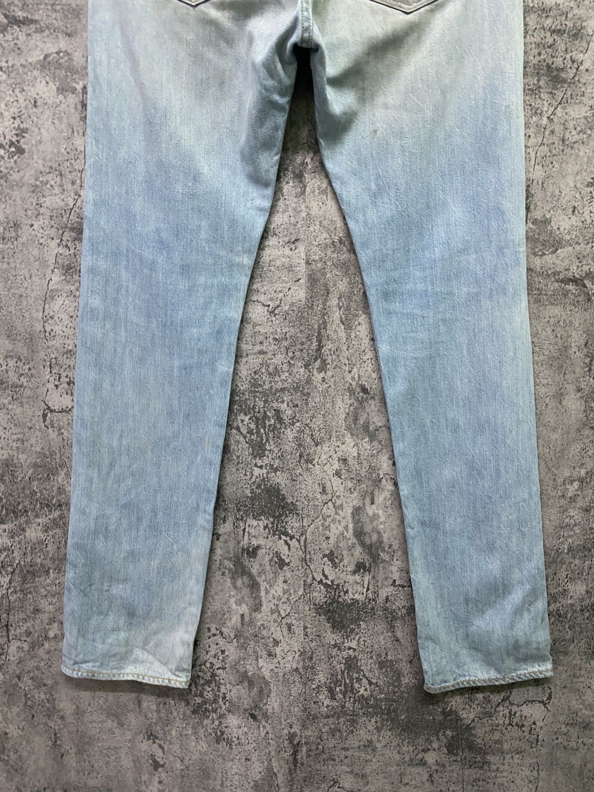 Levi's × Vintage Vintage LEVIS 501 Light Wash Denim -L59 Size US 30 / EU 46 - 12 Thumbnail