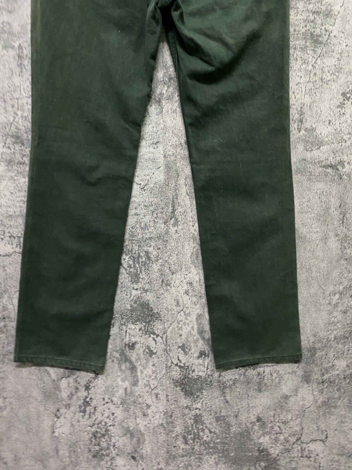 Levi's × Vintage Vintage 90s Levi's 501 Green Faded Jeans Size US 27 - 14 Thumbnail