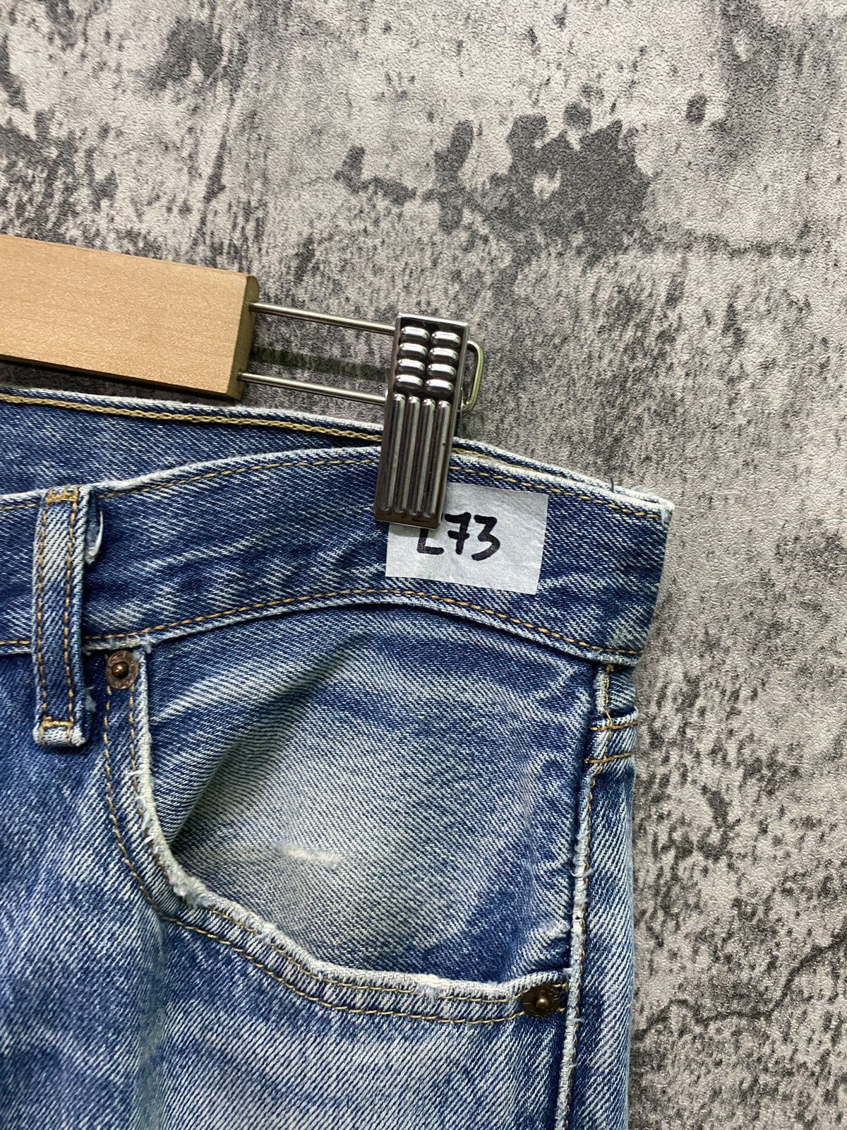 Levi's Vintage LEVIS 501 Stone Wash Distressed Denim - L 73 Size US 32 / EU 48 - 12 Thumbnail
