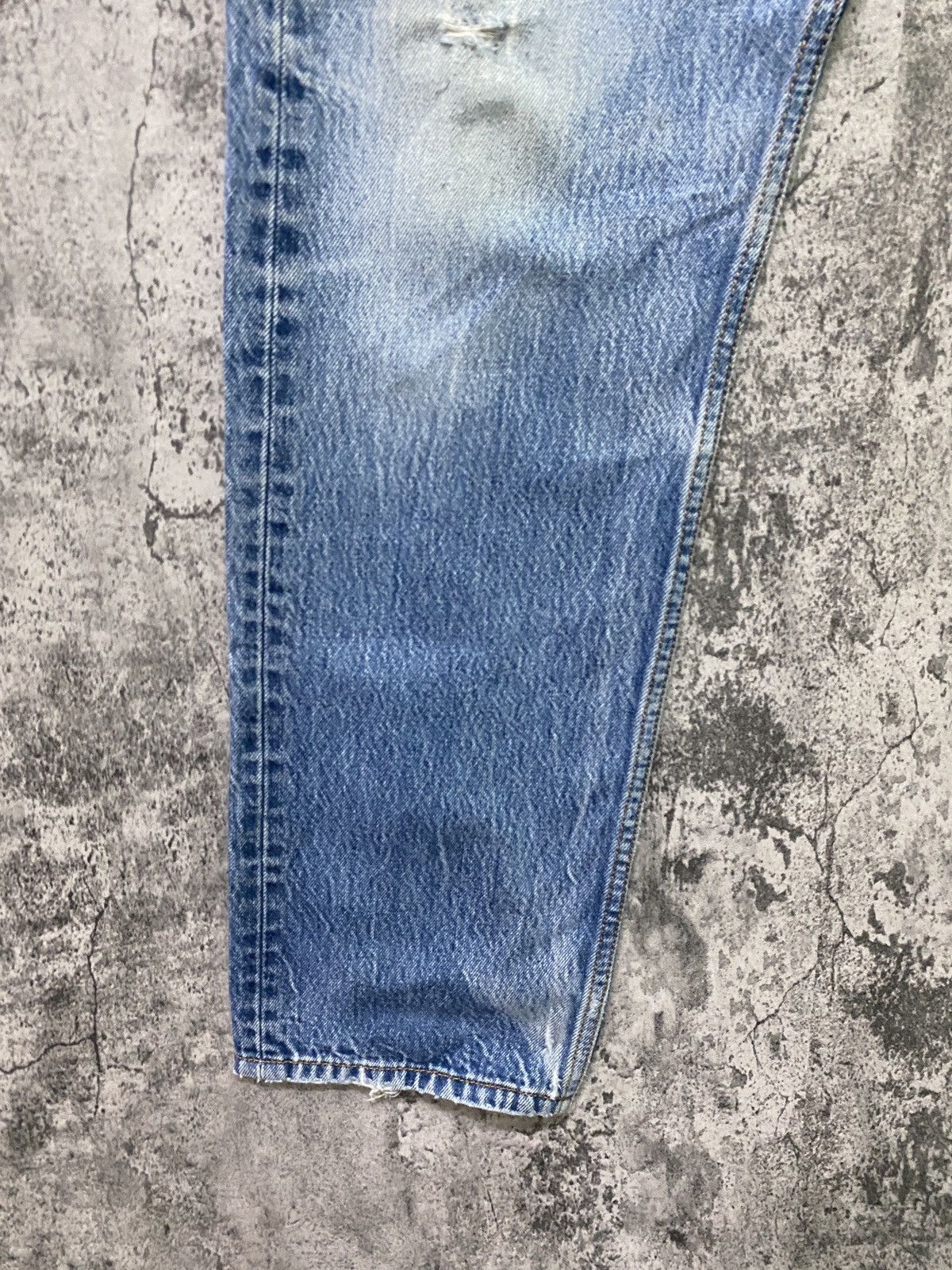 Levi's Vintage LEVIS 501 Stone Wash Distressed Denim - L 73 Size US 32 / EU 48 - 9 Thumbnail