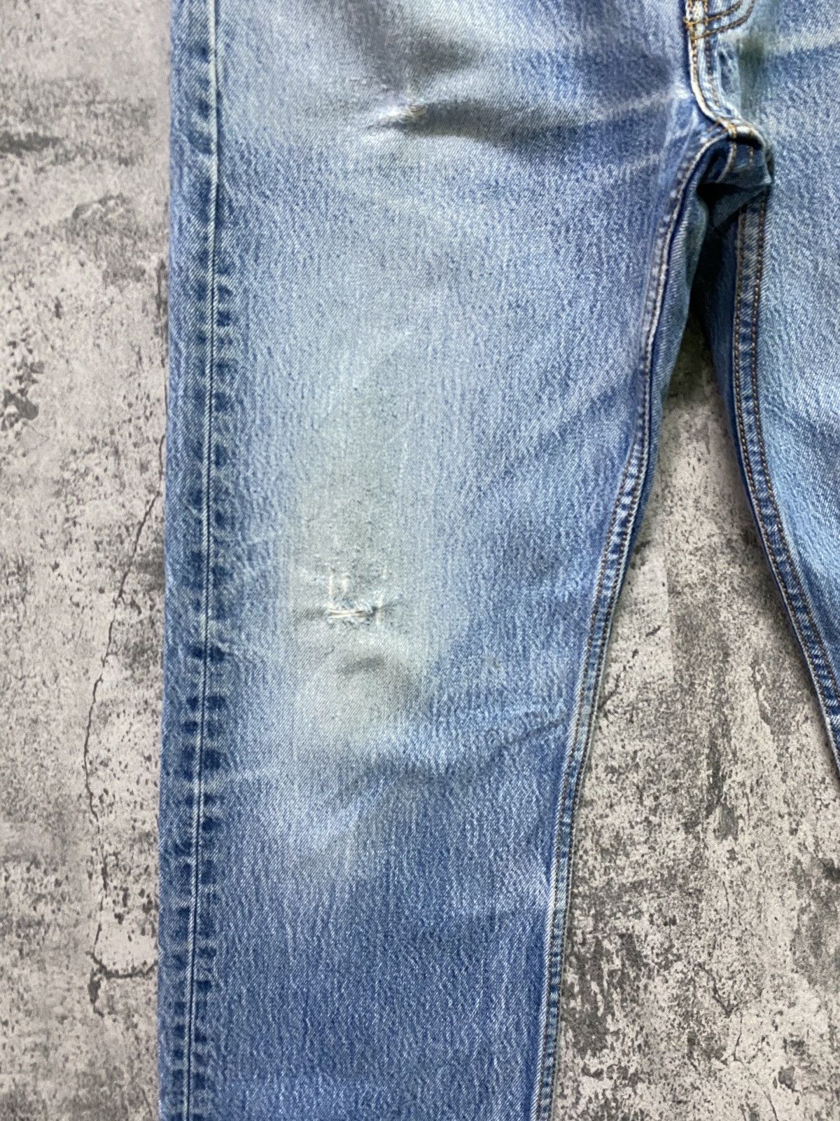 Levi's Vintage LEVIS 501 Stone Wash Distressed Denim - L 73 Size US 32 / EU 48 - 8 Thumbnail