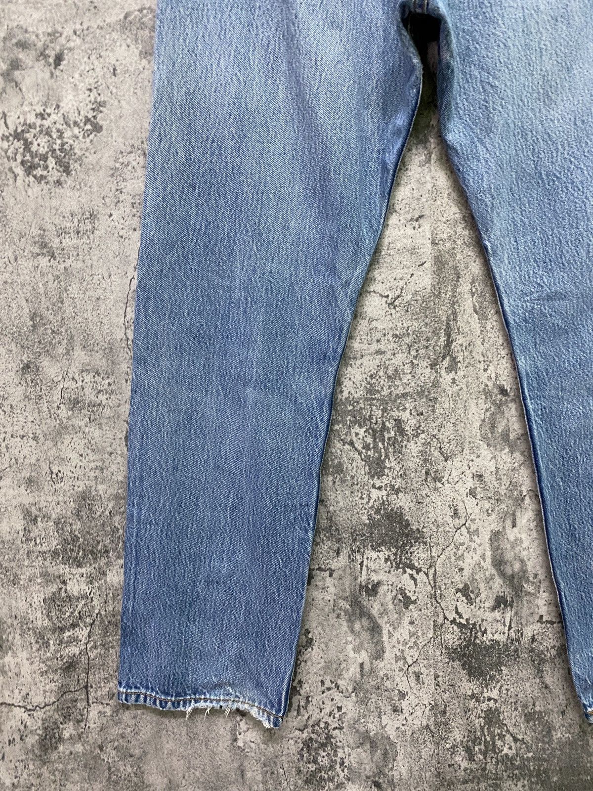 Levi's Vintage LEVIS 501 Stone Wash Distressed Denim - L 73 Size US 32 / EU 48 - 17 Thumbnail