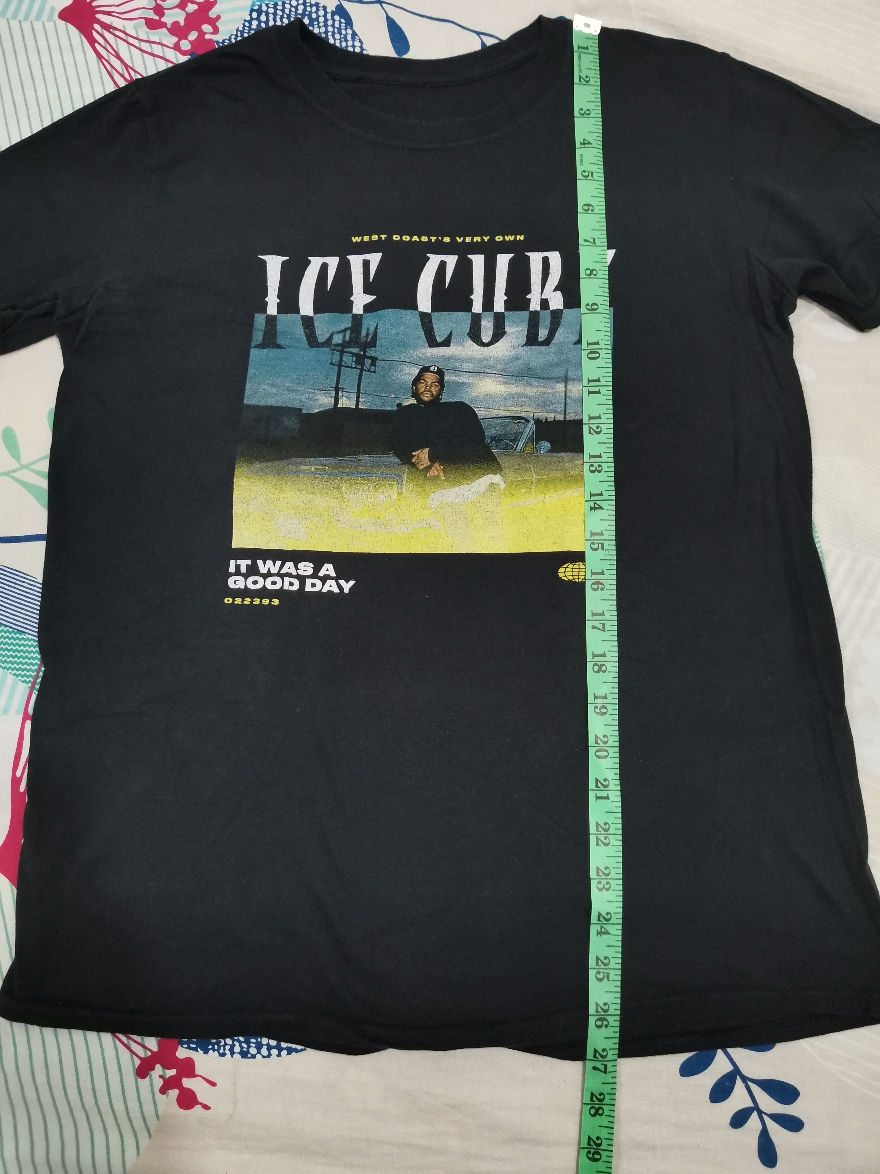 Band Tees Ice Cube It Was a Good Day Tee Rapper Hiphop Tupac Size US M / EU 48-50 / 2 - 3 Thumbnail