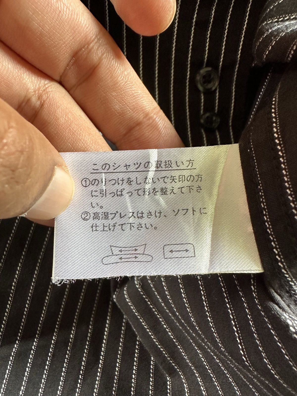 Yohji Yamamoto 90’s Y'sacc by Yohji Yamamoto shirt Size US M / EU 48-50 / 2 - 17 Thumbnail