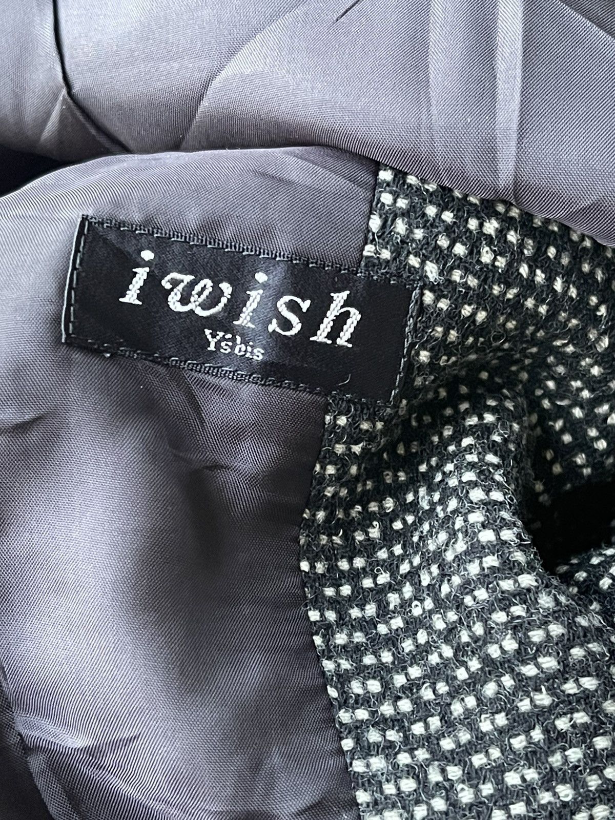 Yohji Yamamoto IWISH Y's bis Tartan Coat Size XS / US 0-2 / IT 36-38 - 6 Thumbnail