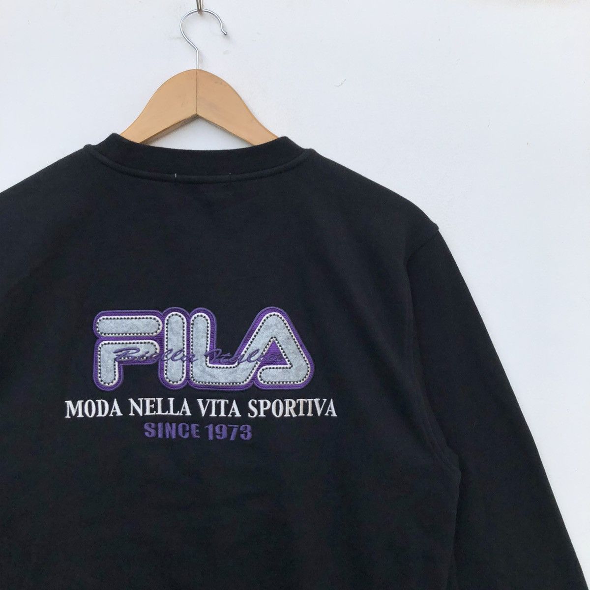 Fila × Vintage Vintage 90s Fila Sweatshirt Fila Crewneck Fila Sweater Size US S / EU 44-46 / 1 - 6 Thumbnail