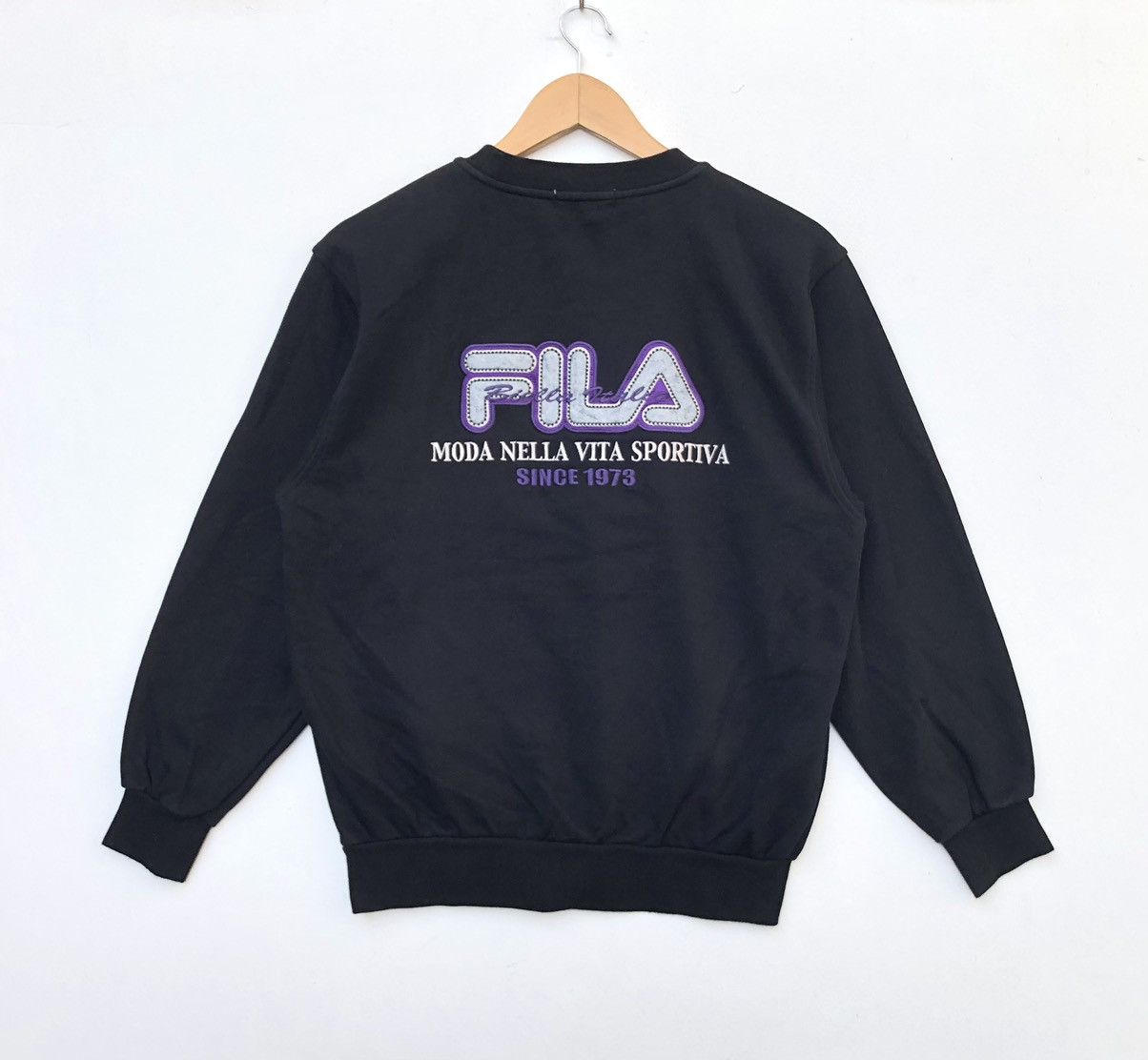 Fila × Vintage Vintage 90s Fila Sweatshirt Fila Crewneck Fila Sweater Size US S / EU 44-46 / 1 - 5 Thumbnail