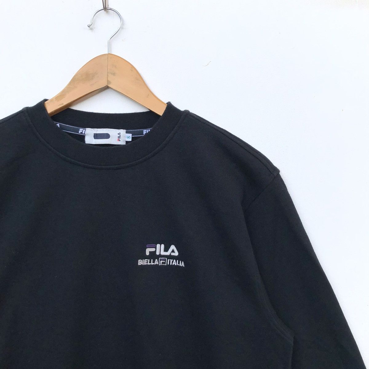 Fila × Vintage Vintage 90s Fila Sweatshirt Fila Crewneck Fila Sweater Size US S / EU 44-46 / 1 - 2 Thumbnail