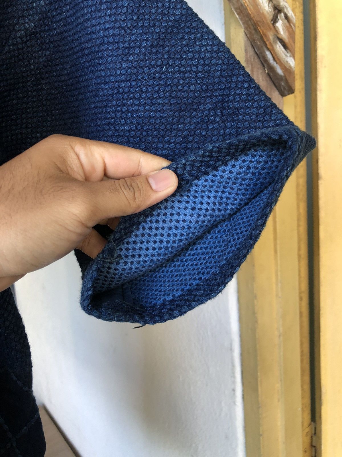 Blue Blue Japan Vintage 80s Sakura Indigo Sahsiko Jacket Amekaji Style Size US M / EU 48-50 / 2 - 16 Thumbnail