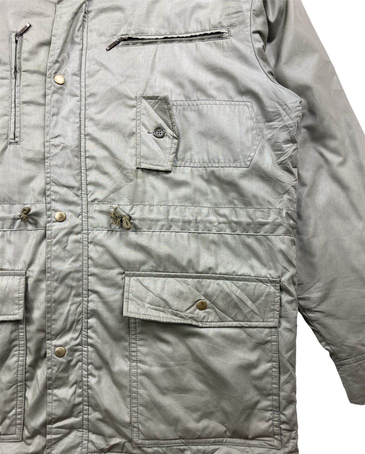 Japanese Brand × Vintage Vintage Xebec Japanese Brand Parka Style Long Jacket Fleece Size US L / EU 52-54 / 3 - 4 Thumbnail