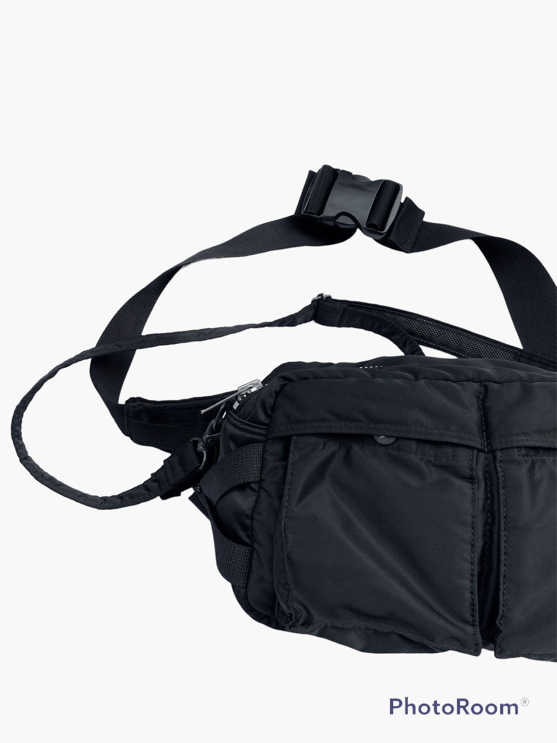 Head Porter Vintage Porter Tanker Black Waistbag Made in Japan Size ONE SIZE - 6 Thumbnail